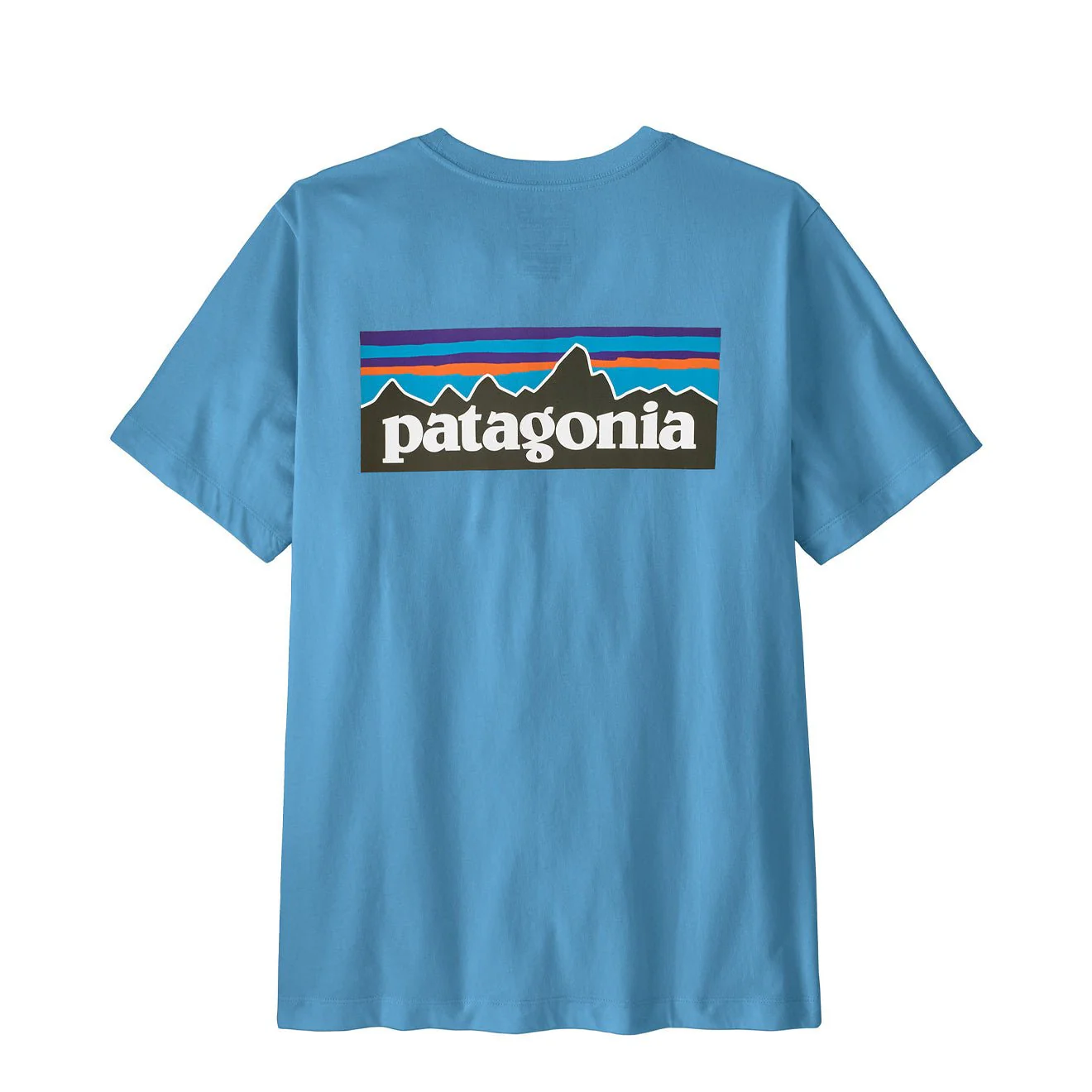 Patagonia P-6 Logo T-Shirt Shore Blue - Image 2