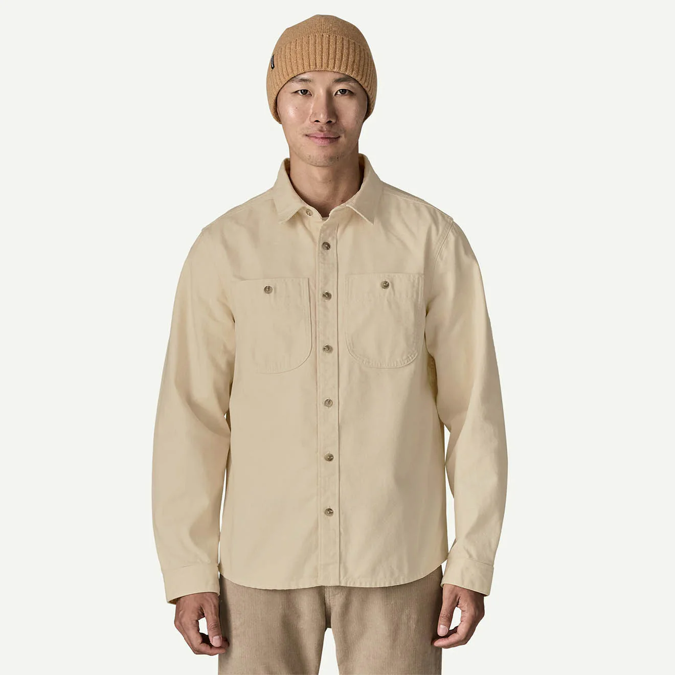 Patagonia Point Reyes Canvas Shirt Undyed Natural - Image 3