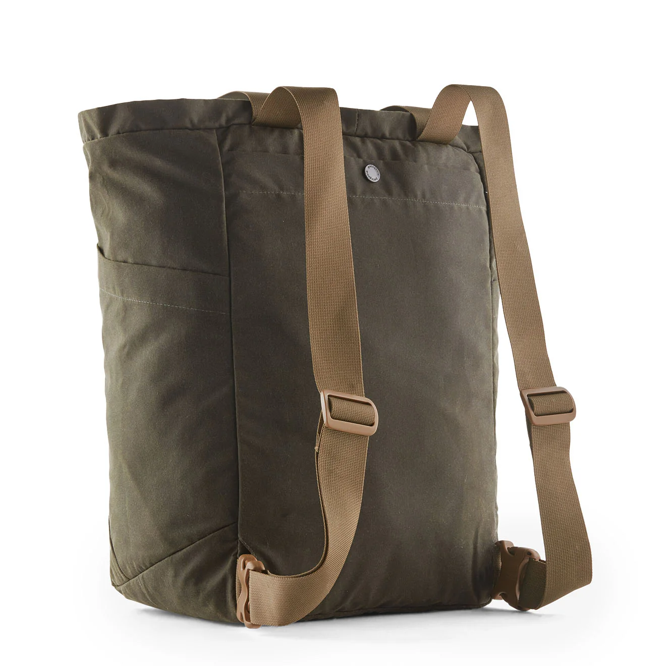 Patagonia Waxed Canvas Tote Pack 27L Basin Green - Image 2