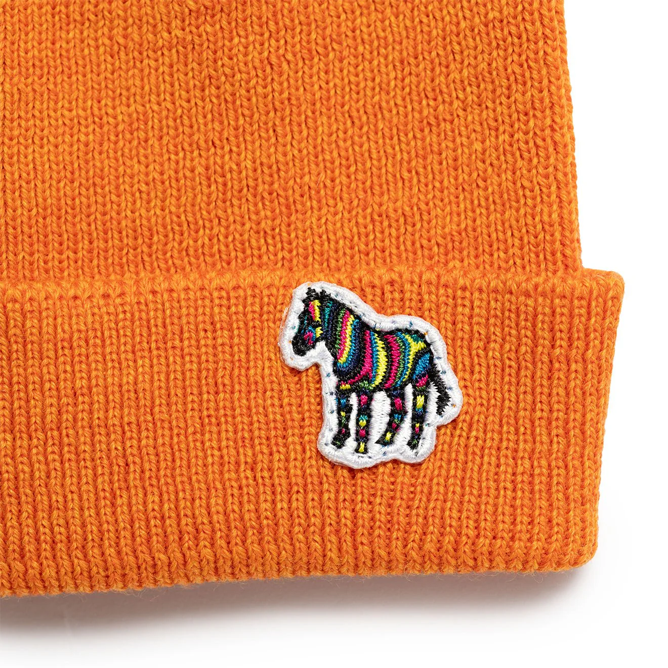 Paul Smith Beanie Zebra Orange - Image 3