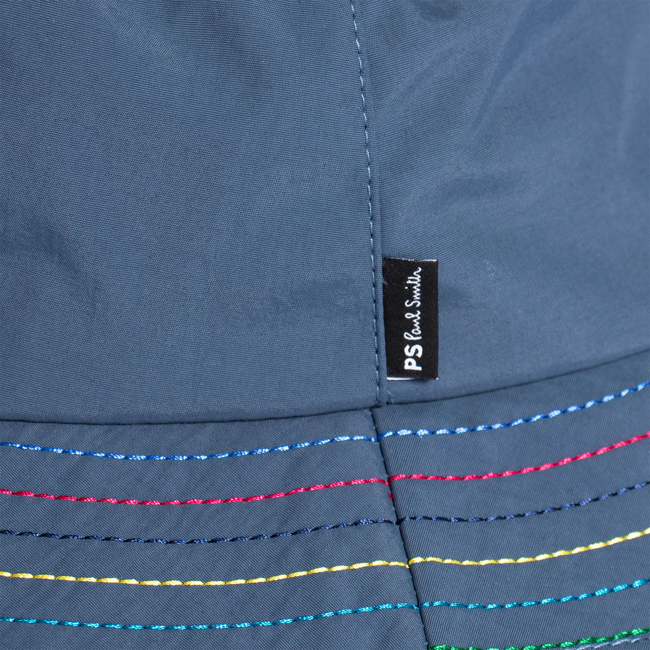 Paul Smith Bucket Hat PS Stitch Navy - Image 3