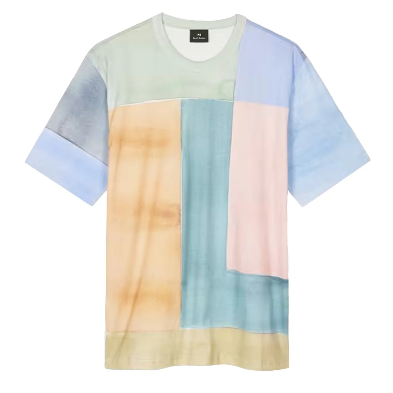 Paul Smith Colour Block T-Shirt Multicolour
