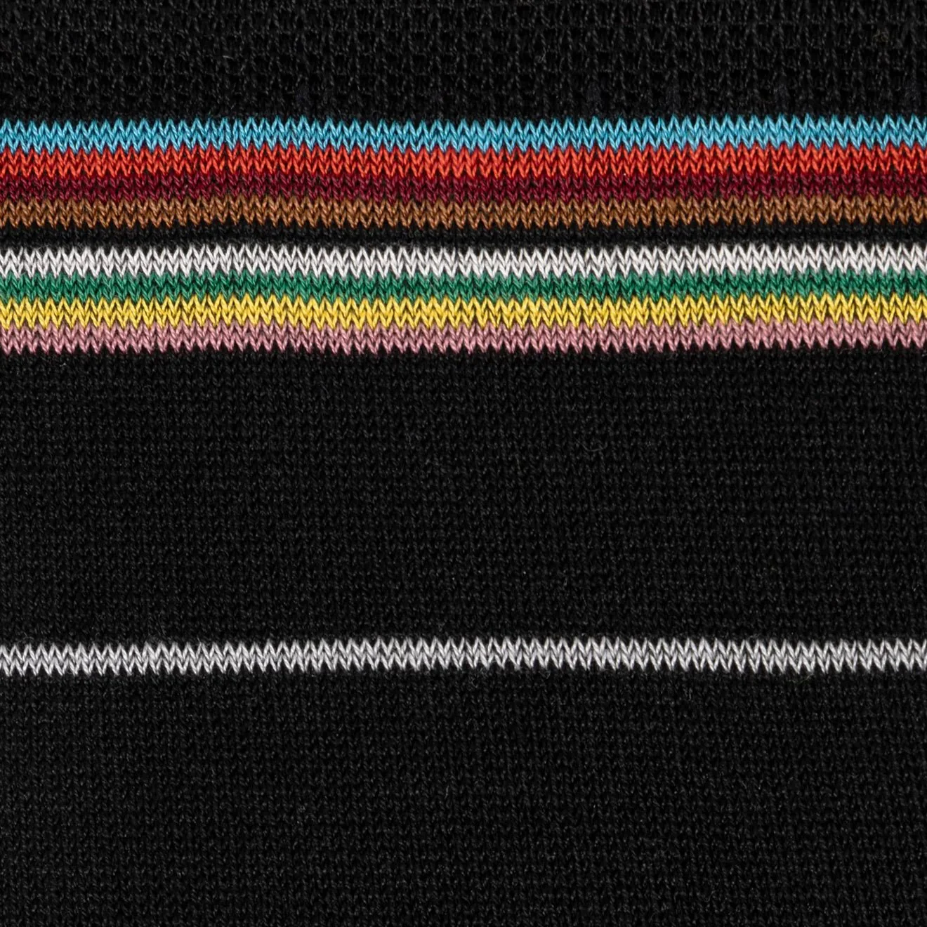 Paul Smith Cotton-Blend Pinstripe Socks Black - Image 3