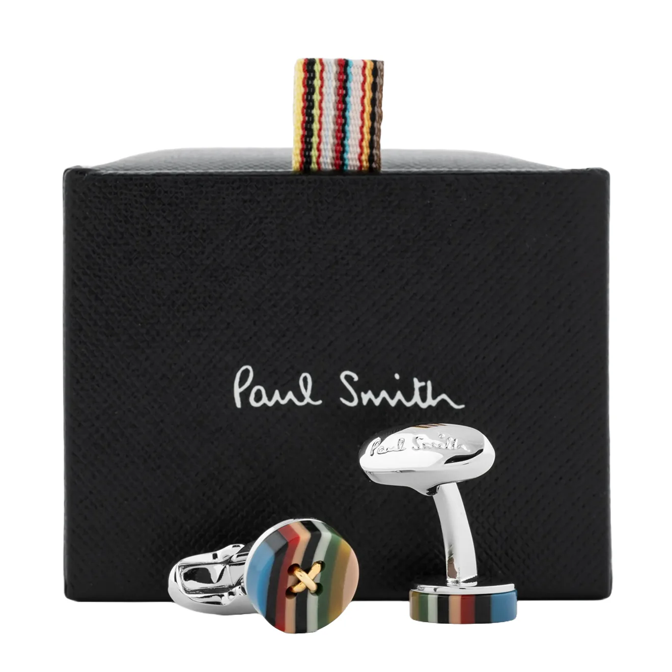 Paul Smith Cufflink Button Stripe - Image 2
