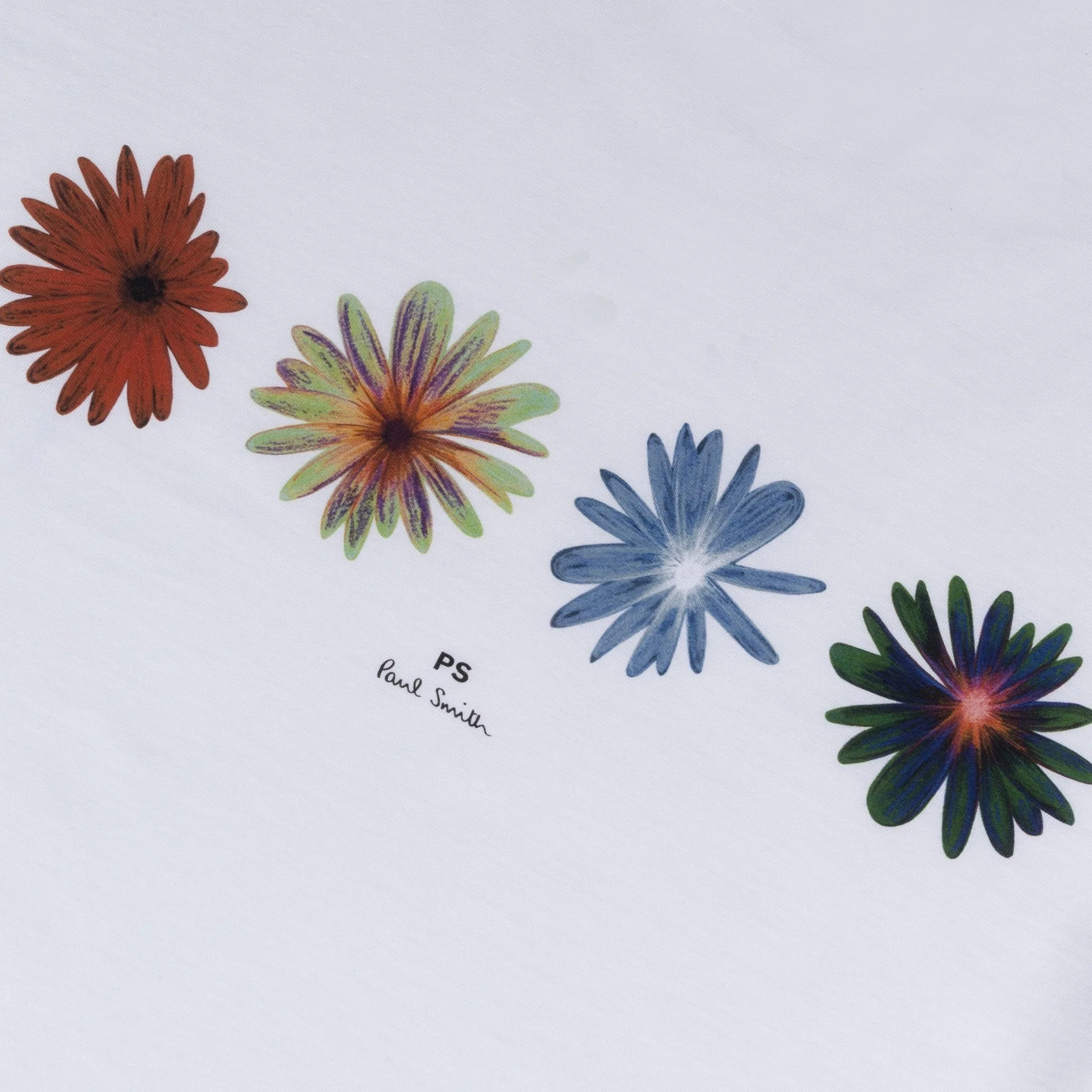 Paul Smith Flowers T-Shirt White - Image 3
