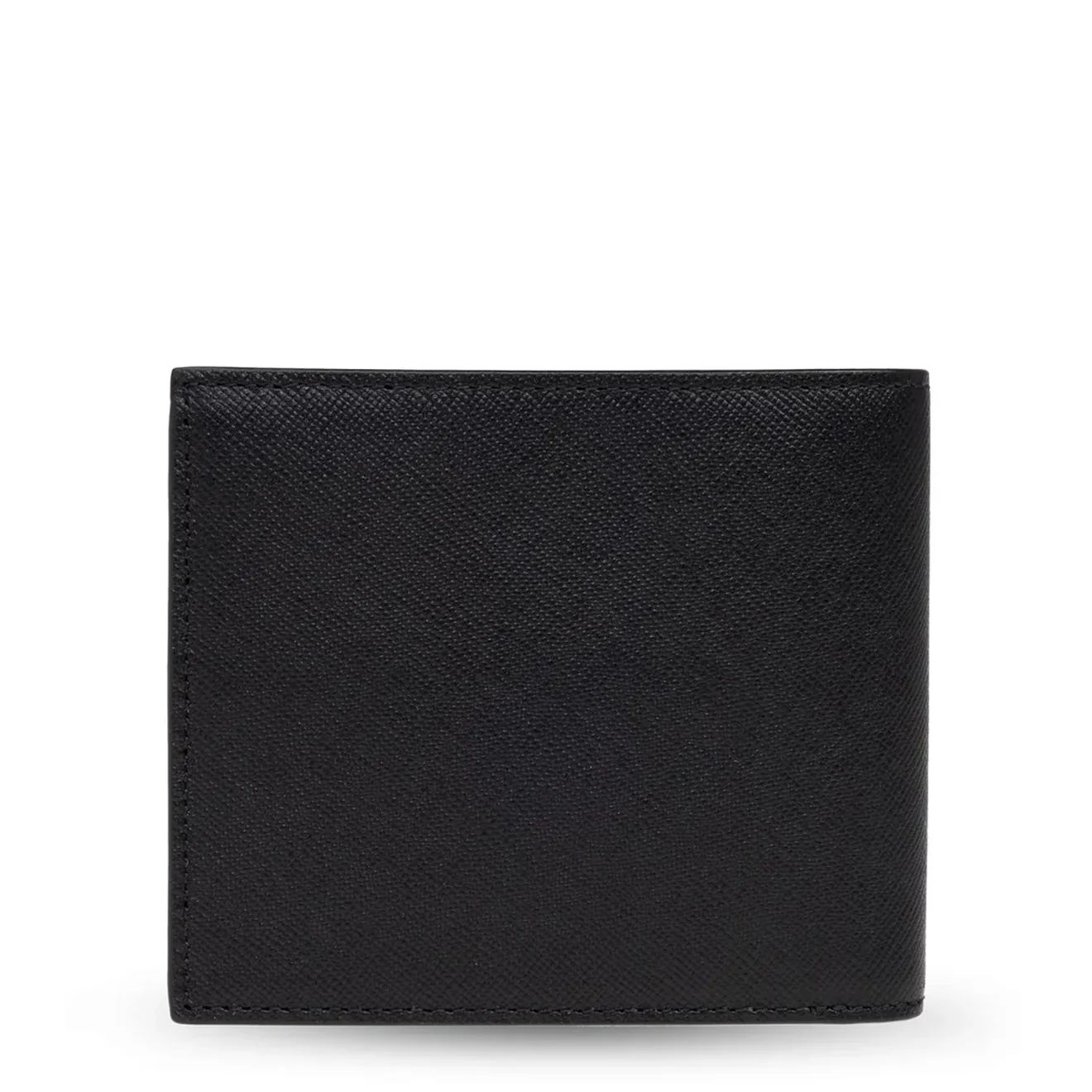 Paul Smith Mini Stripe Leather Billfold Wallet Black - Image 3