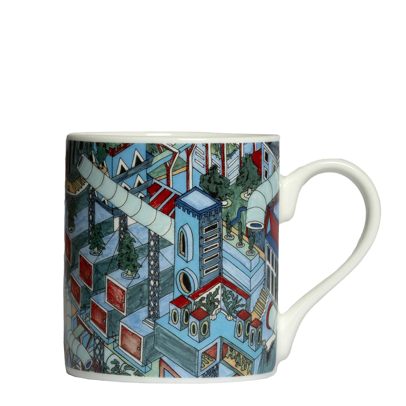 Paul Smith Mug Printed Blue