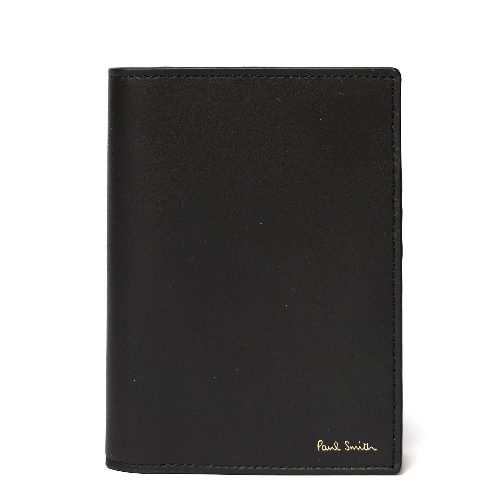 Paul Smith Signature Stripe Passport Cover Black
