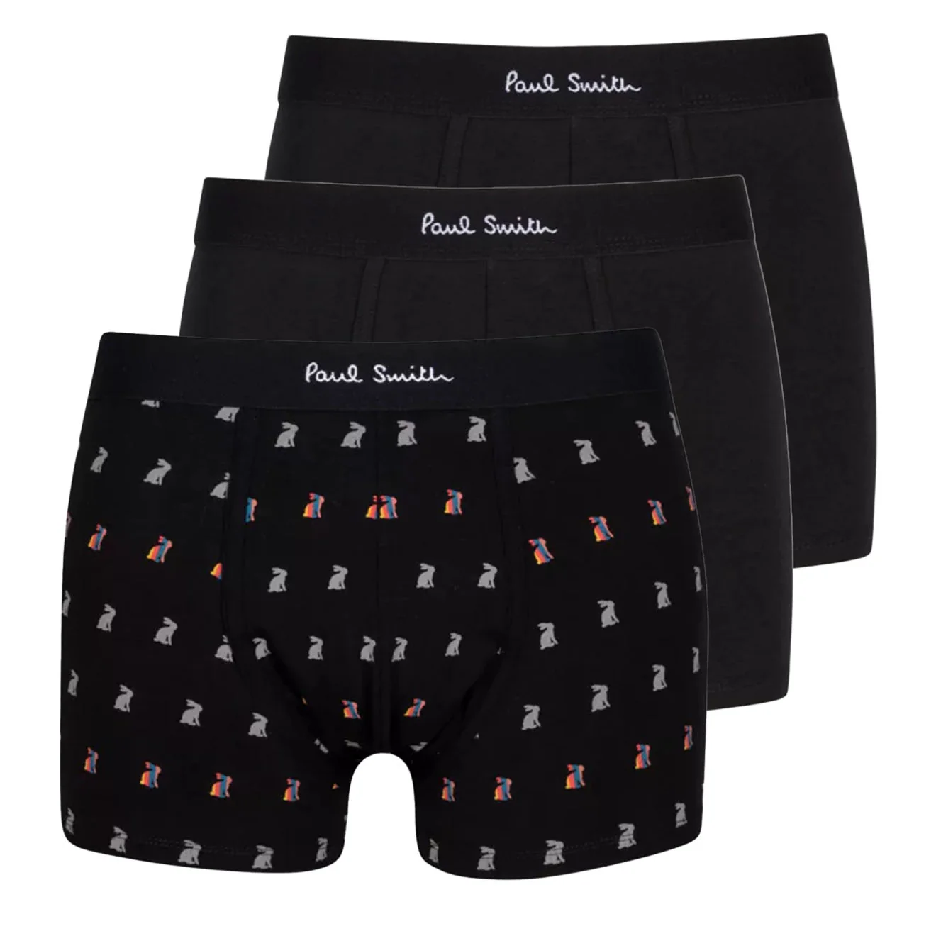 Paul Smith Trunk 3 Pack Rabbit Black