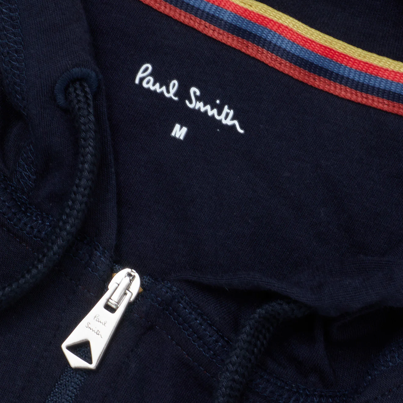 Paul Smith Zip Lounge Hoodie Inky Blue - Image 2