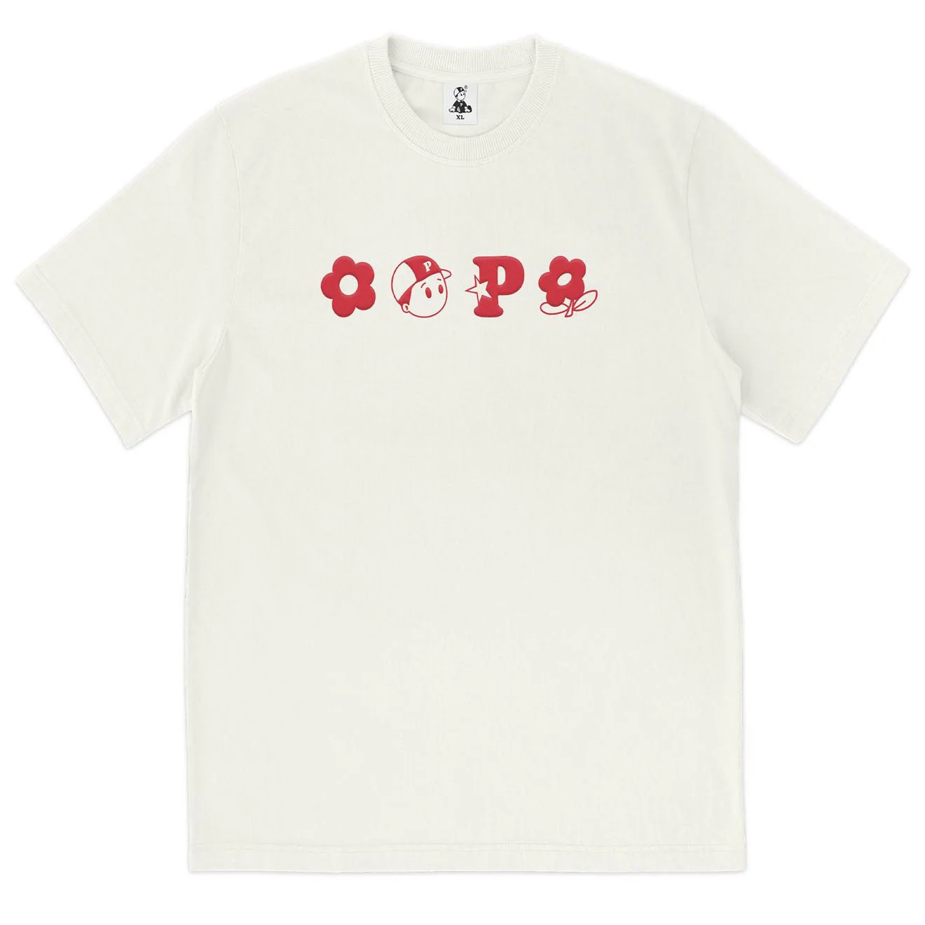 Pawa Sports Monogram T-Shirt Cream