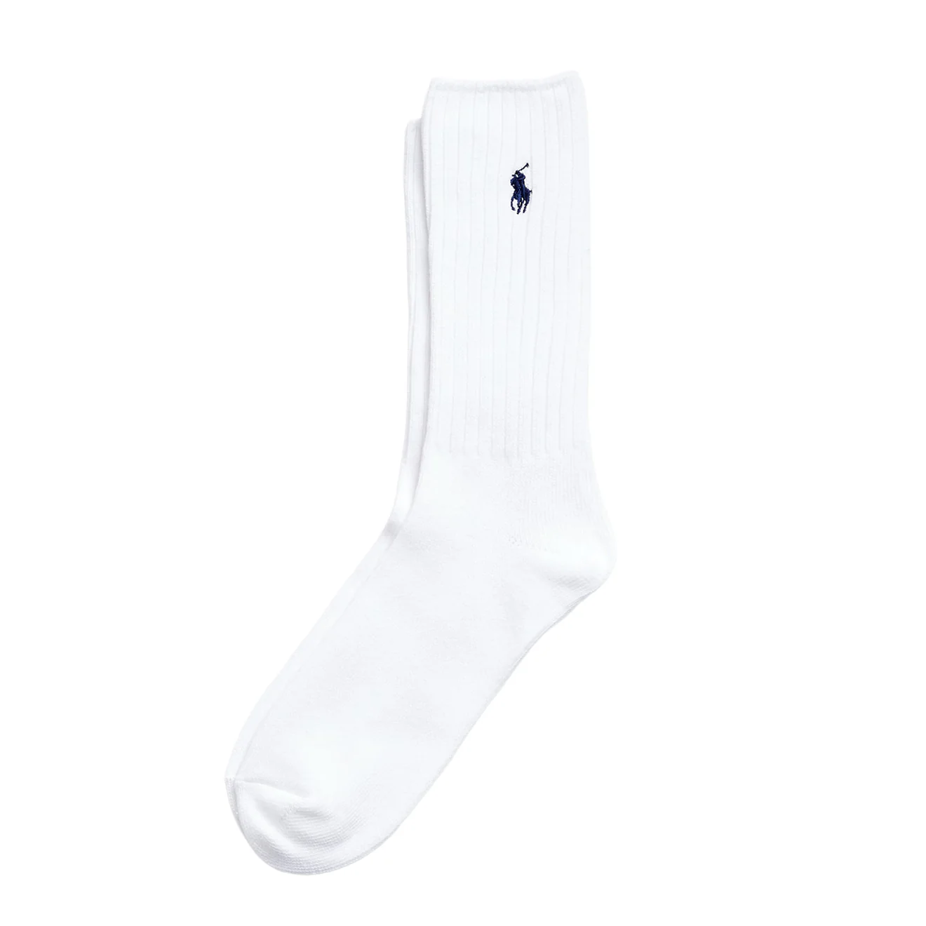 Polo Ralph Lauren Cotton Blend Crew Socks White Navy PP
