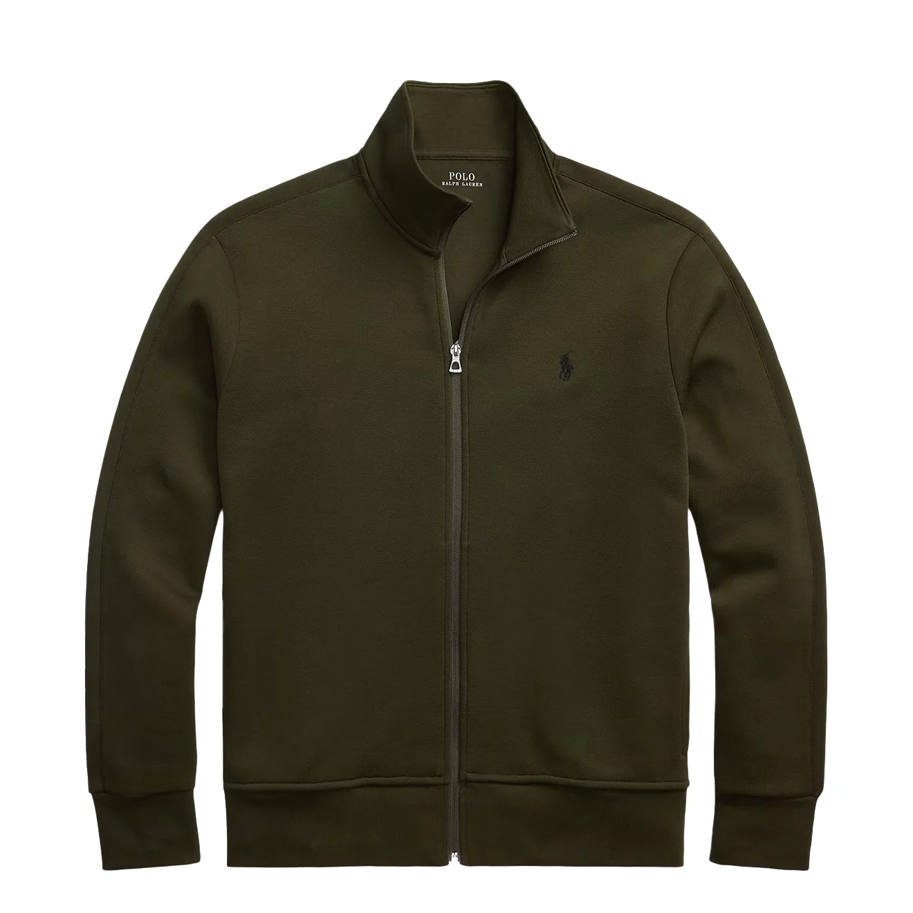 Polo Ralph Lauren Double Knit Track Jacket Company Olive