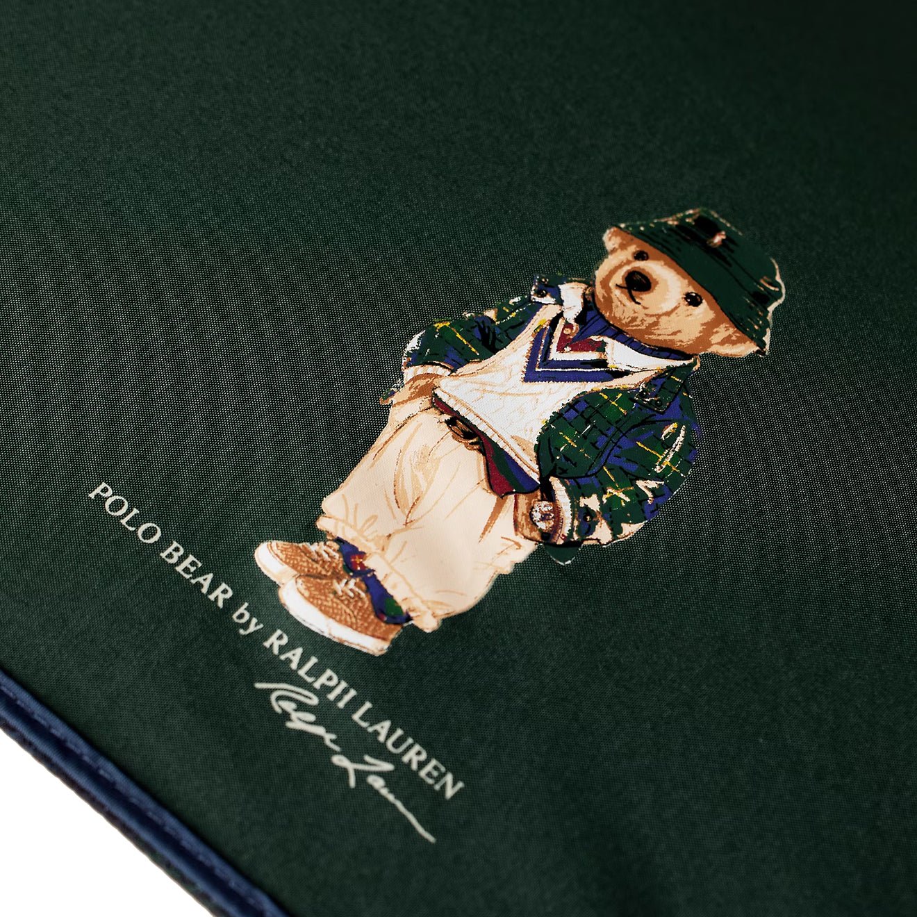 Polo Ralph Lauren Highmoore Polo Bear Collasible Umbrella - Image 3