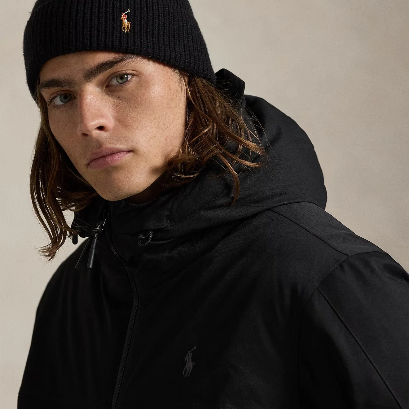 Polo Ralph Lauren Insulated Hooded Jacket Polo Black - Image 4