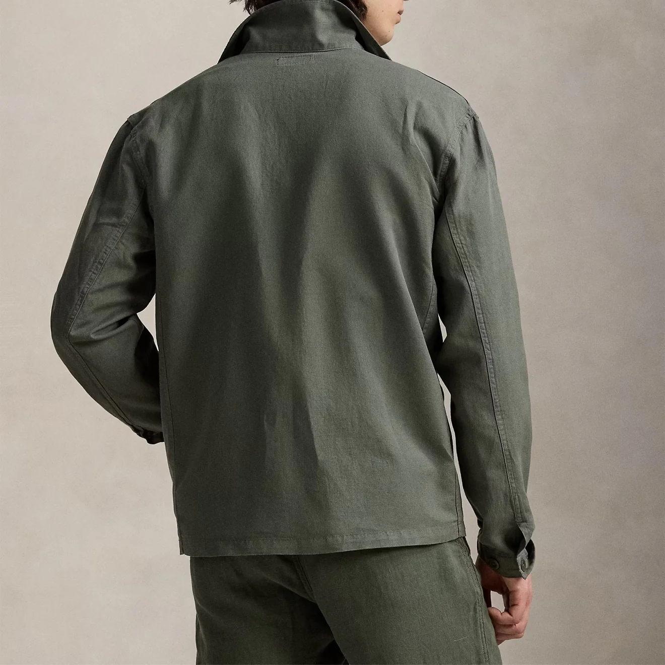 Polo Ralph Lauren Long Sleeve Sport Shirt New Olive - Image 4