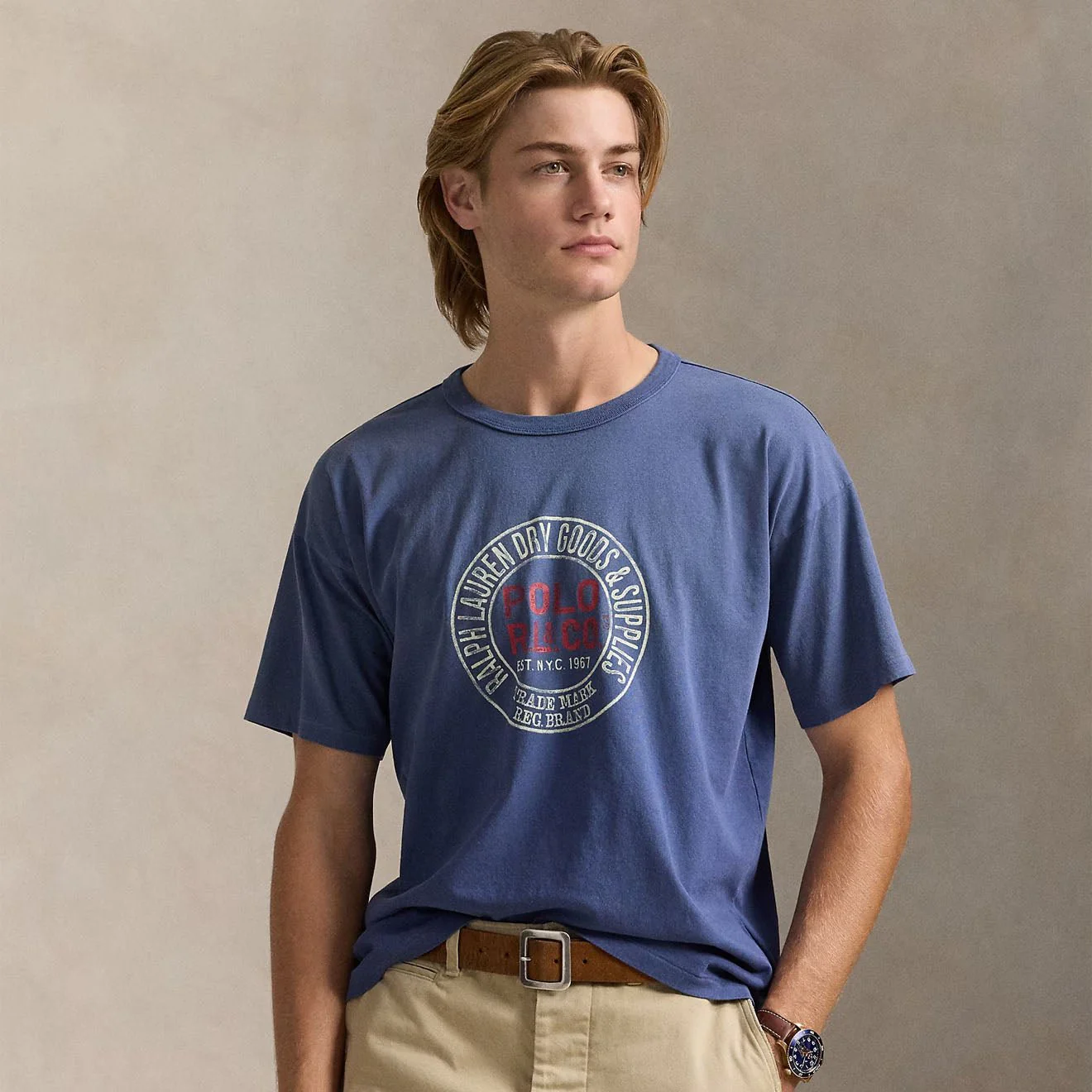 Polo Ralph Lauren Short Sleeve T Shirt Classic Old Royal - Image 2