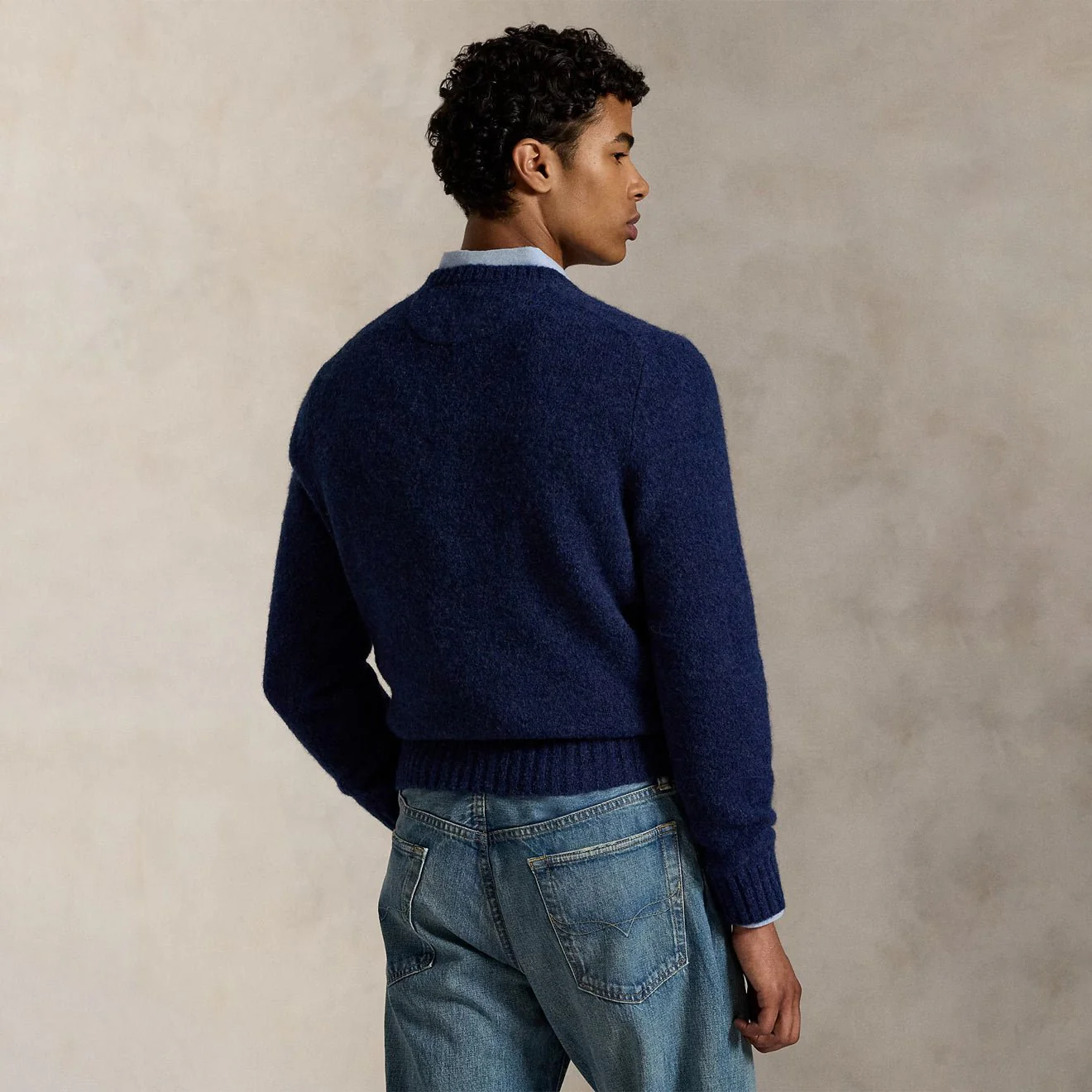 Polo Ralph Lauren The Ralph Logo Sweater Navy Combo - Image 3