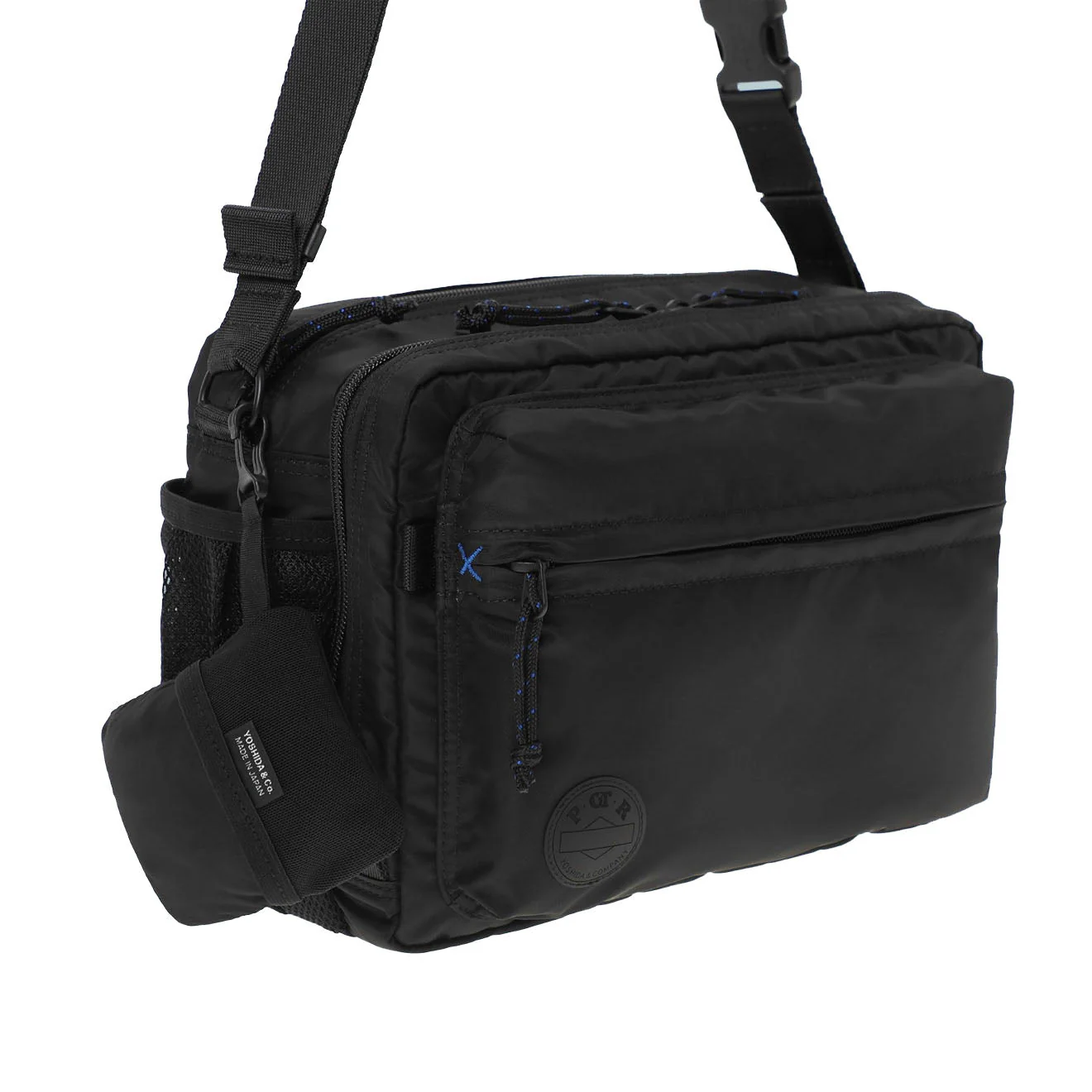 Porter-Yoshida and Co Potr Packs Shoulder Pack Large With Souvenir Bag Black - Image 3