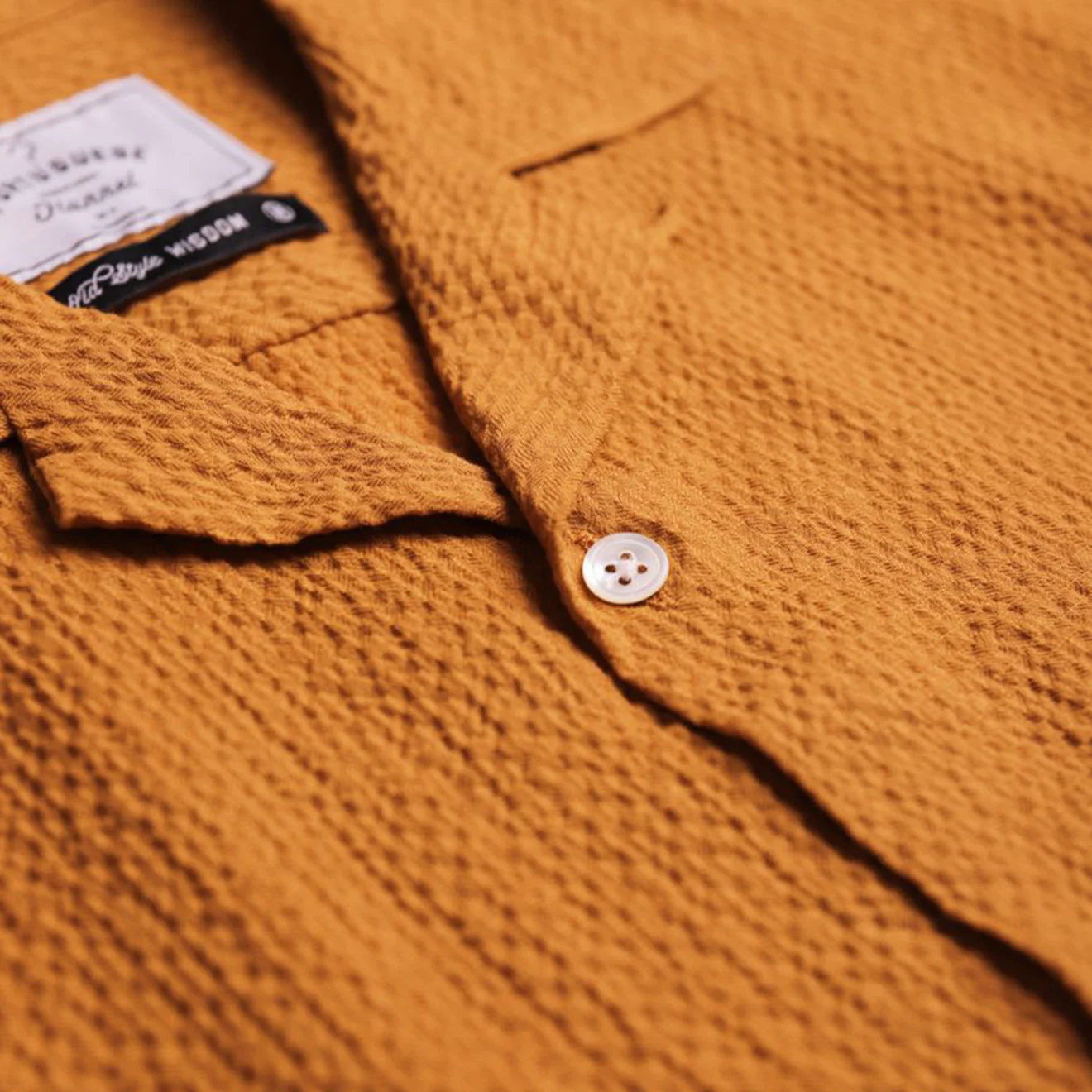 Portuguese Flannel Flame SS Shirt Toasted - Image 4