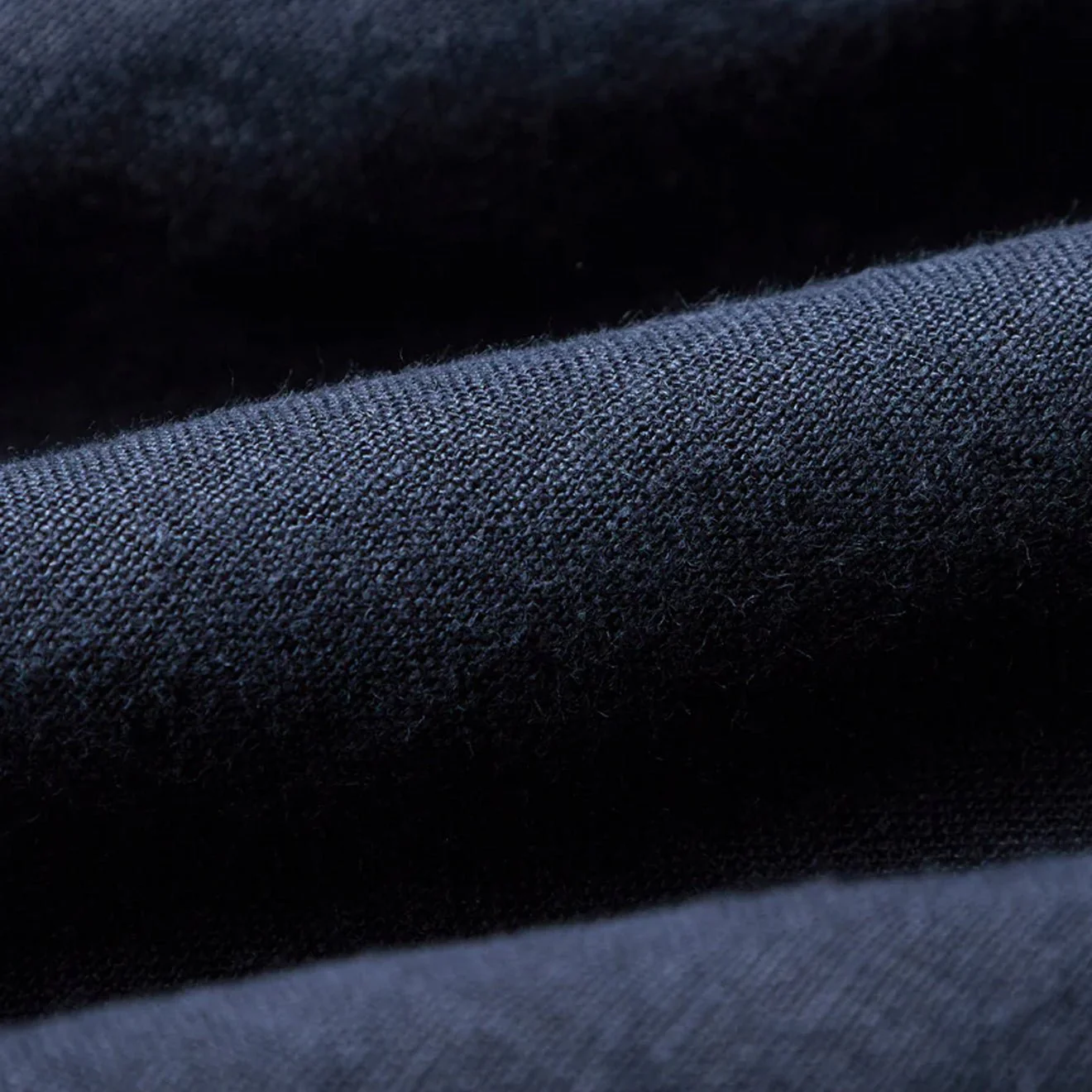 Portuguese Flannel Linen Camp Collar S/S shirt Navy - Image 4