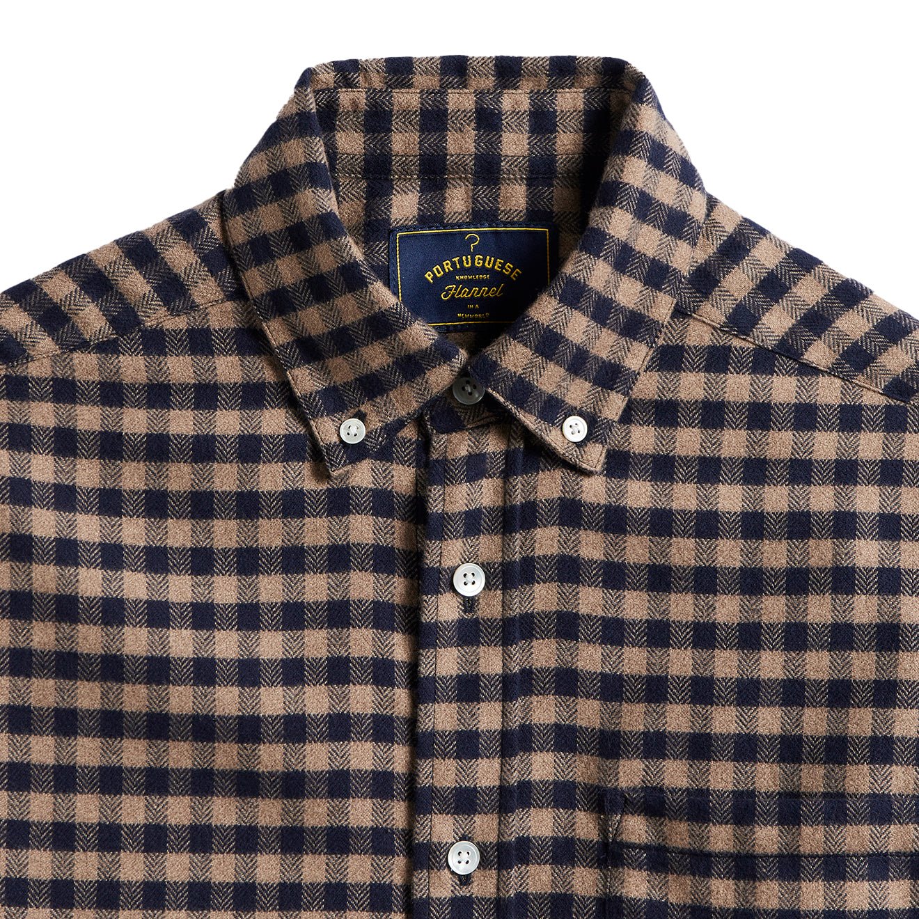 Portuguese Flannel Roca Shirt Blue - Image 2