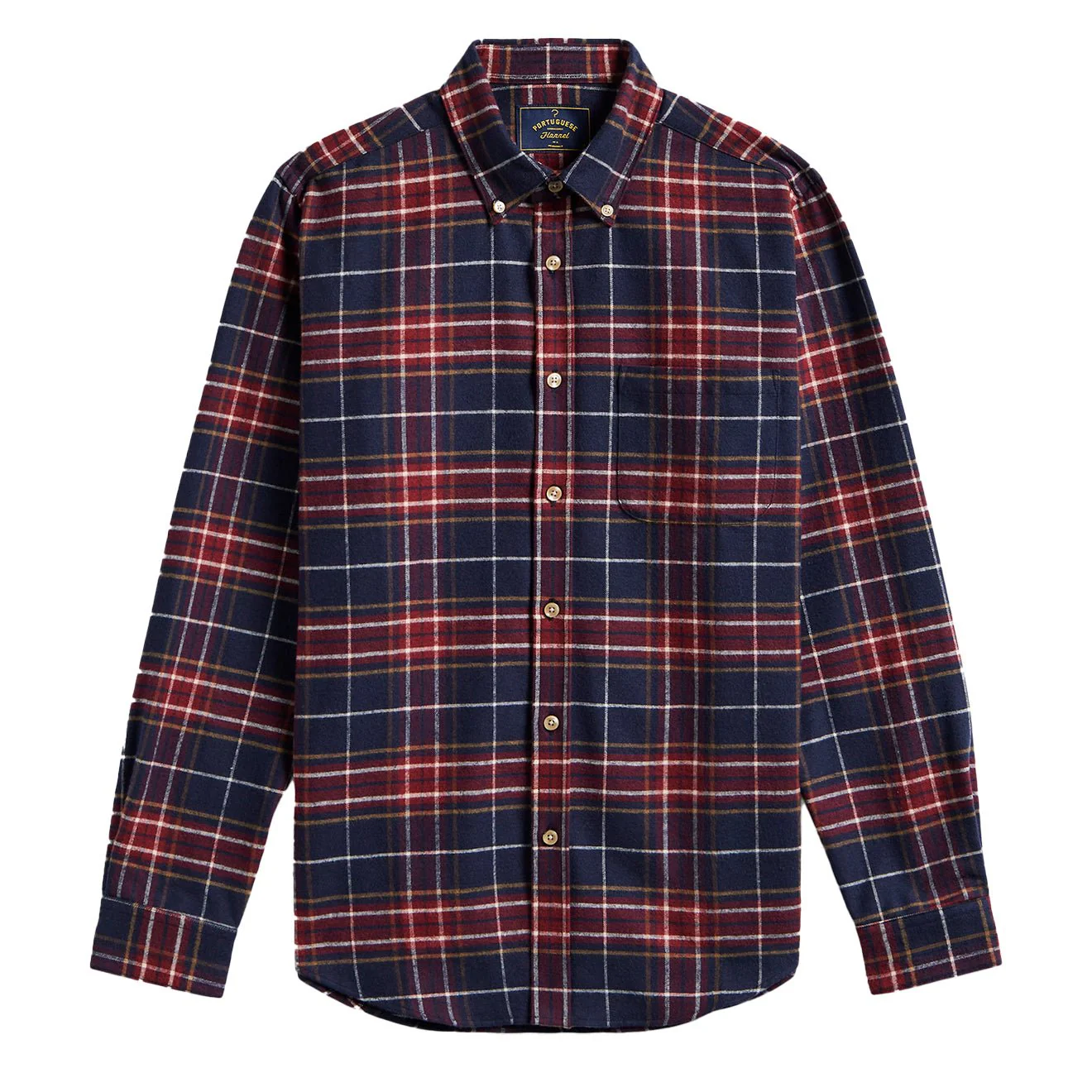 Portuguese Flannel Station Shirt Blue / Red