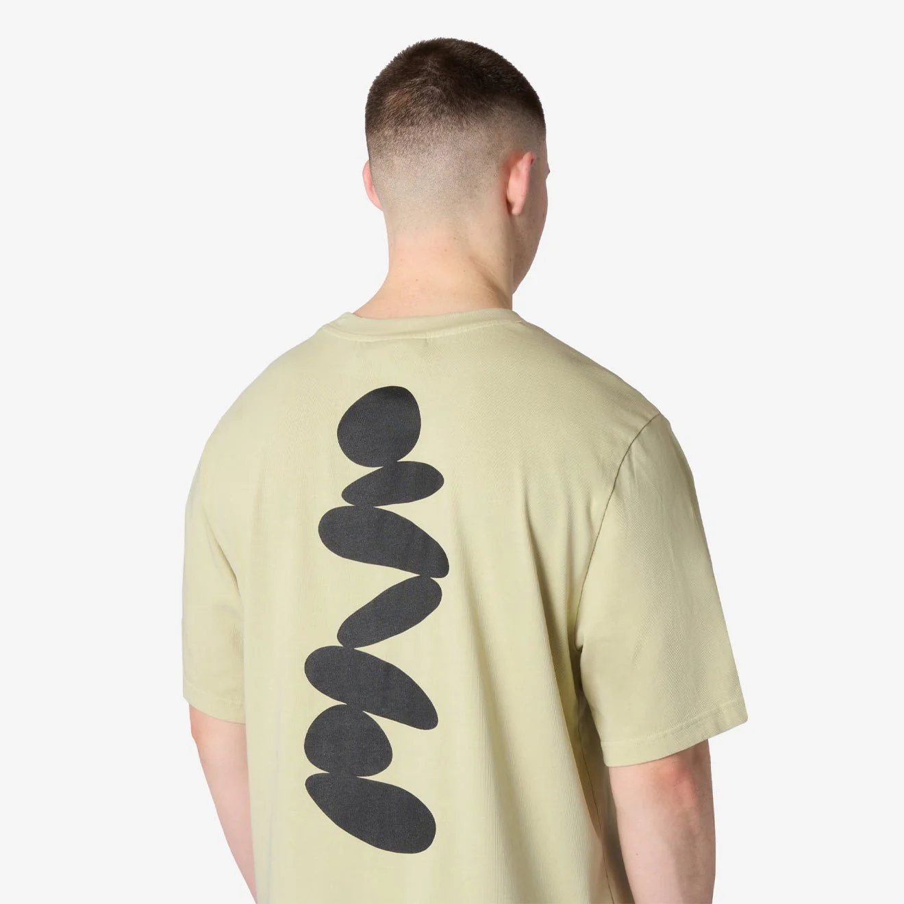 Purple Mountain Observatory Boulders SS Tee Sage - Image 4