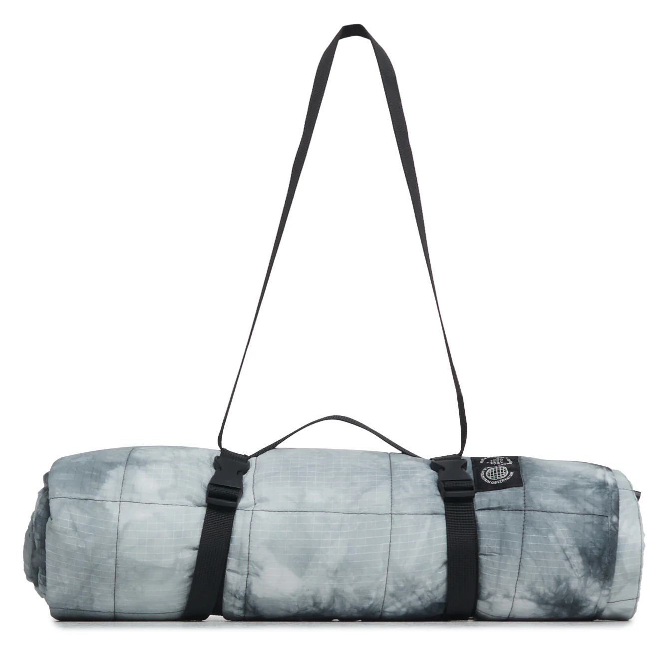 Purple Mountain Observatory Ice Dye Quilted Blanket Grey Tie Dye