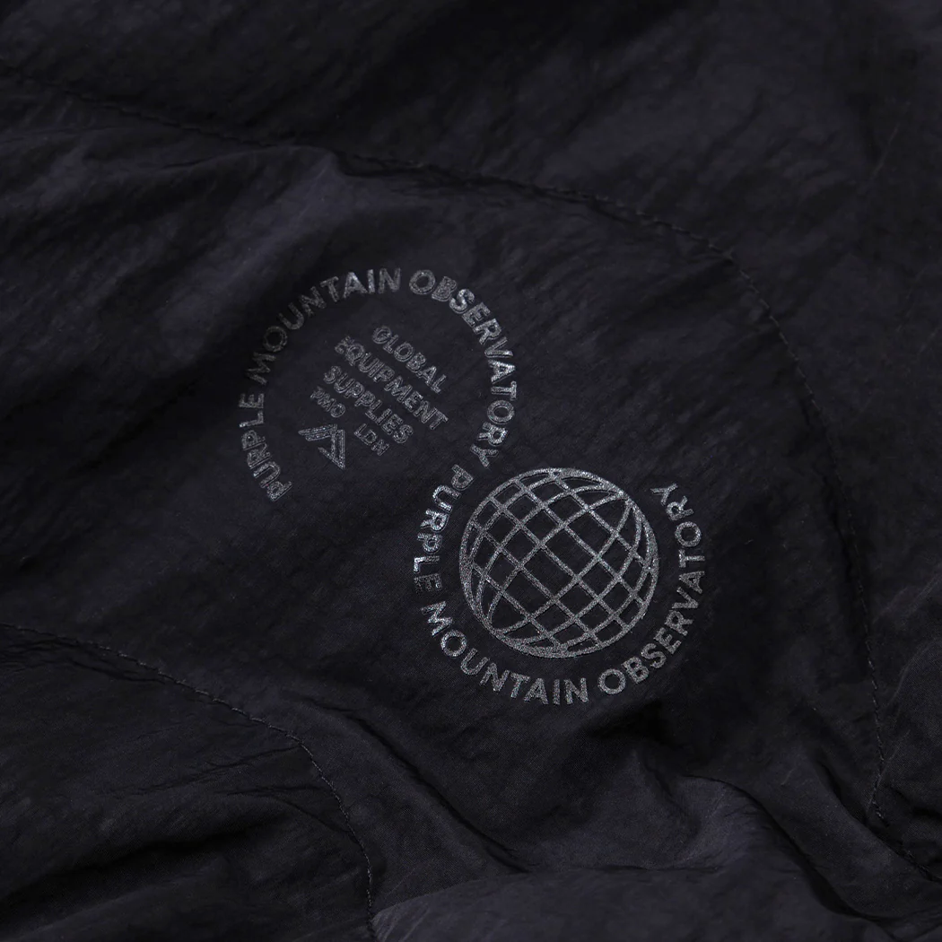 Purple Mountain Observatory Quilted Vest Black - Image 4