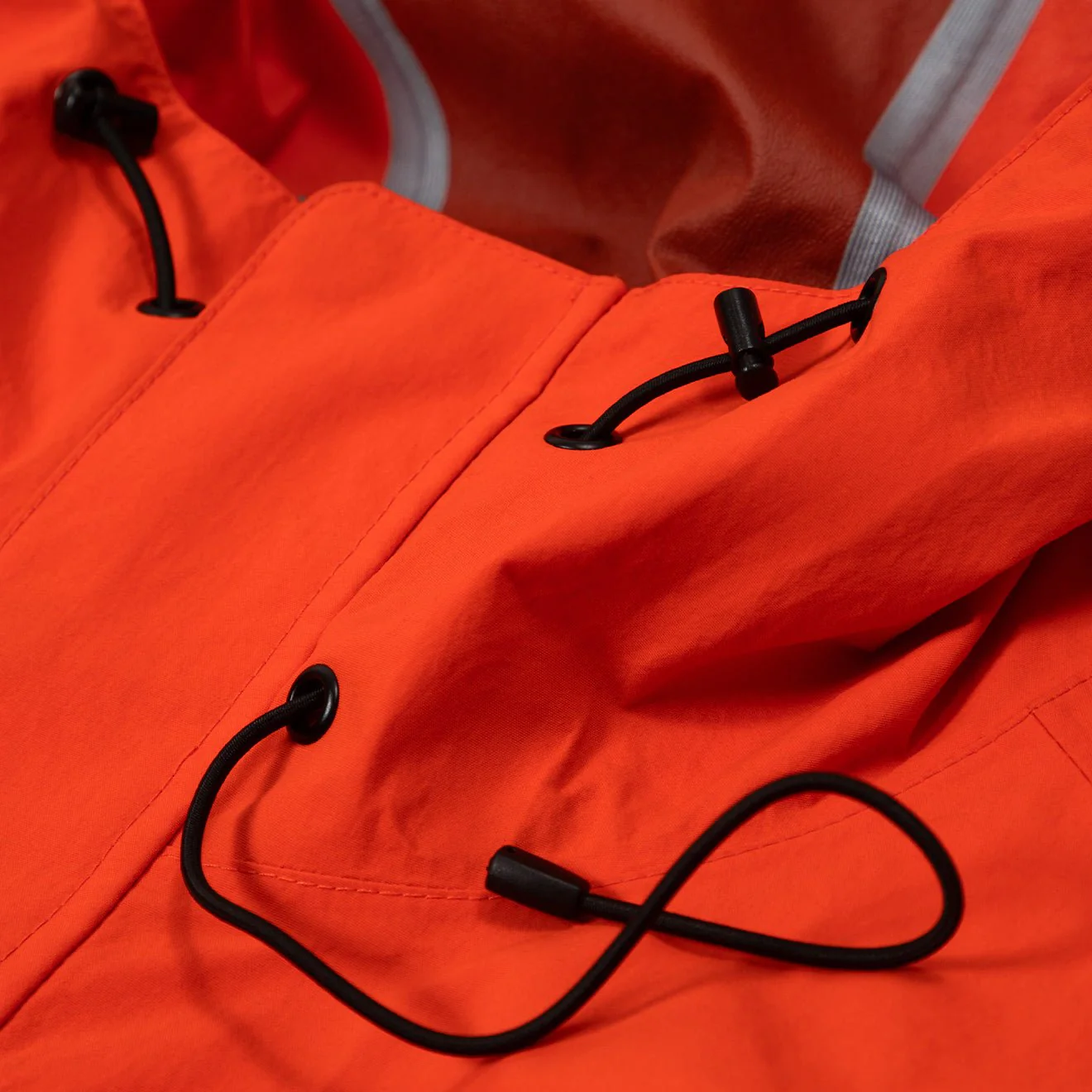 Purple Mountain Observatory Climate Hooded Jacket Orange - Image 2