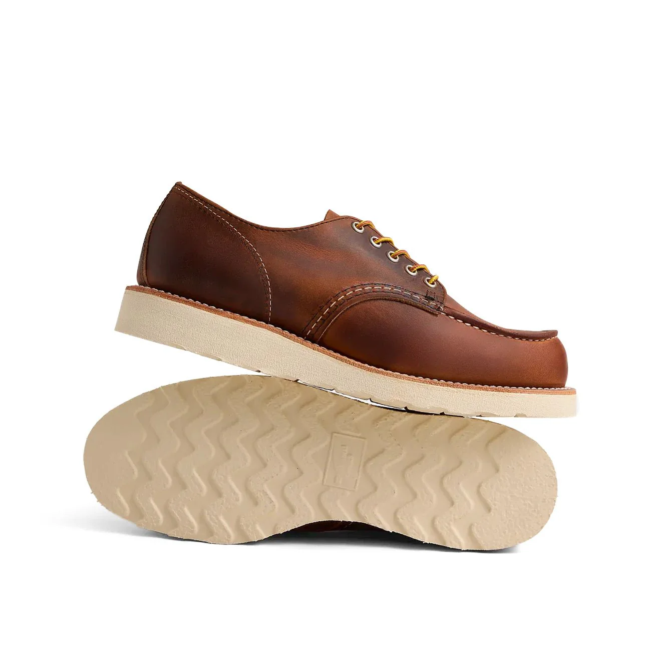 Red Wing Shop Moc Oxford Shoe Copper Rough & Tough - Image 4