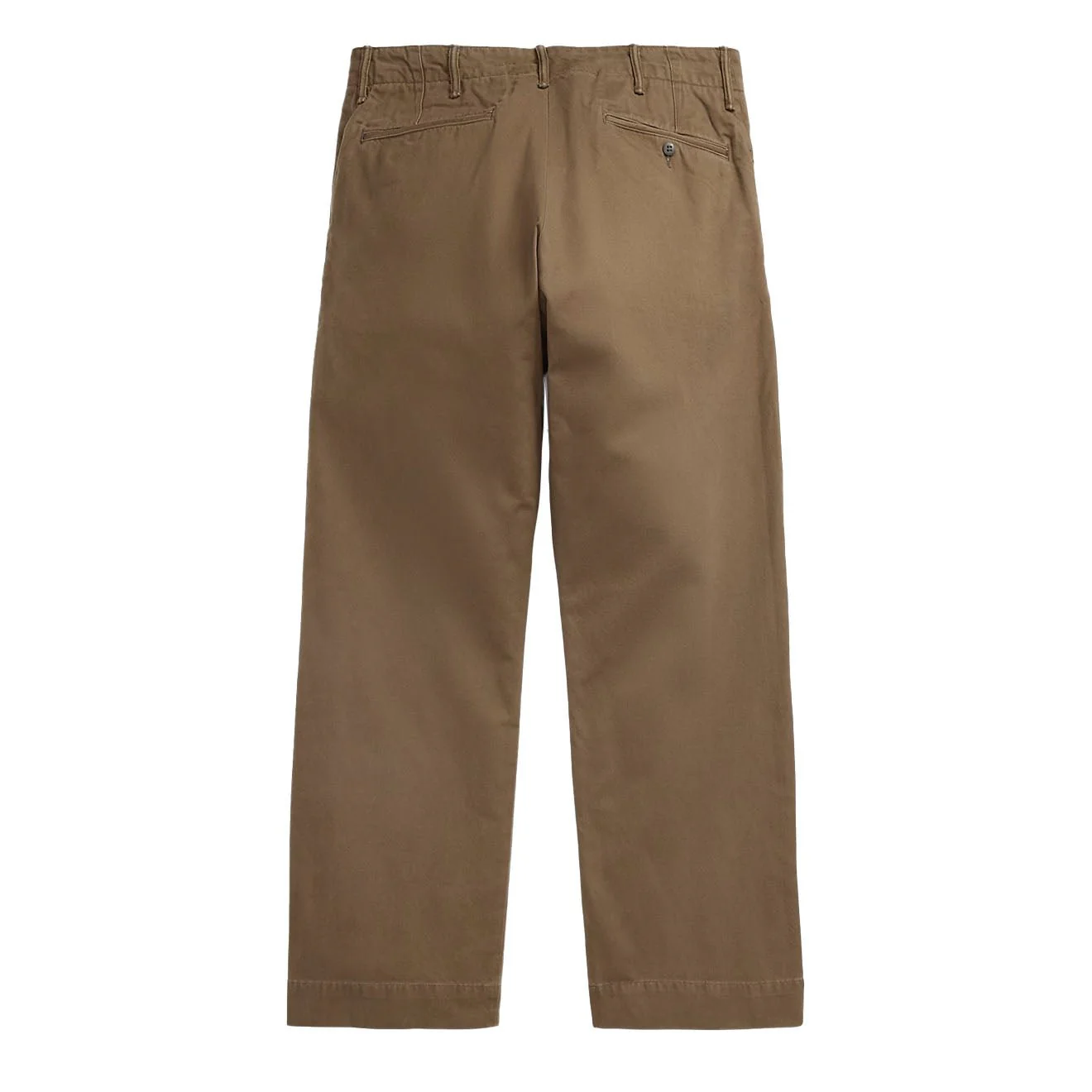 RRL By Ralph Lauren Chino Field Trouser Dark Brown - Image 2