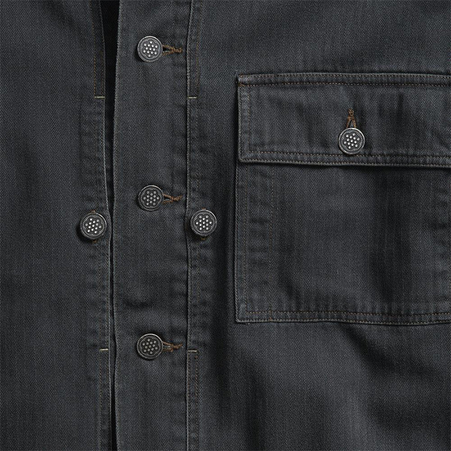 RRL by Ralph Lauren Finn Overshirt Black - Image 4
