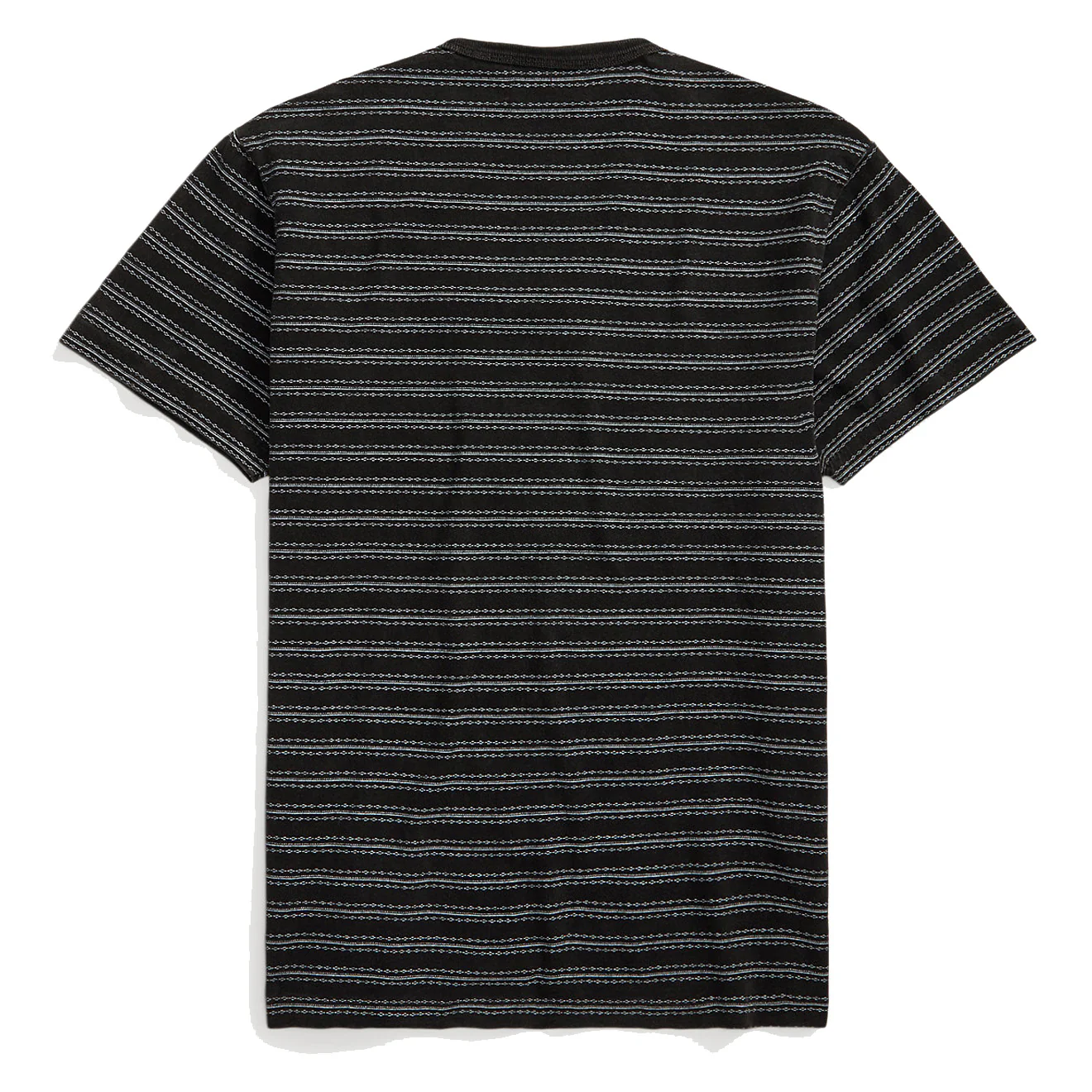 RRL by Ralph Lauren Indigo Striped Jersey T-Shirt Black Multi - Image 2