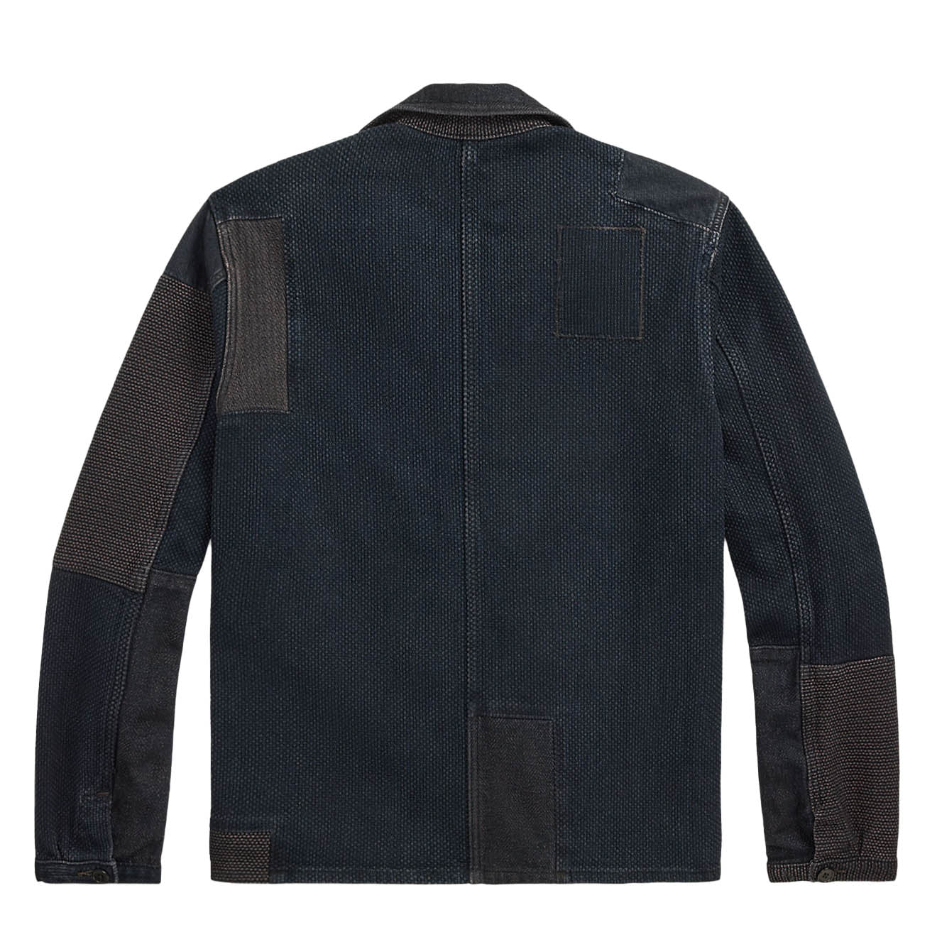 RRL By Ralph Lauren Limited Edition Patchwork Jacket Indigo - Image 2