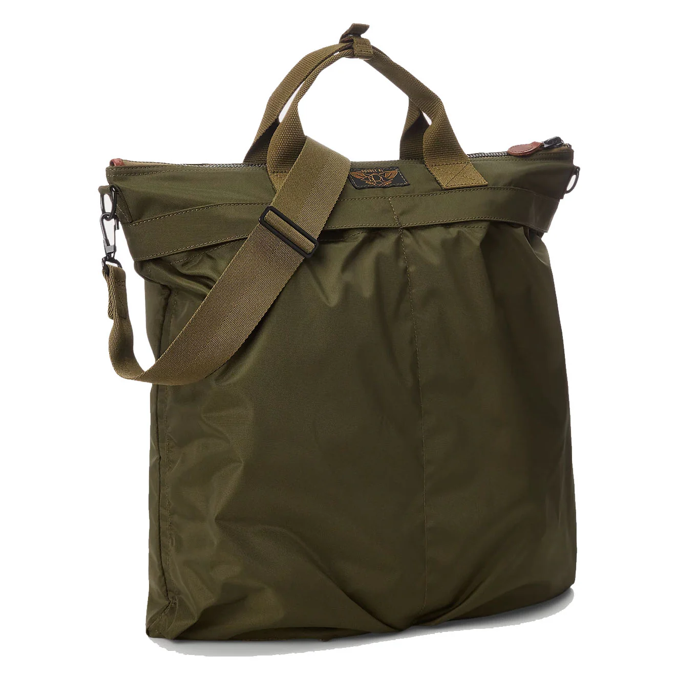 RRL by Ralph Lauren Nylon Canvas Utility Bag Olive Drab - Image 5