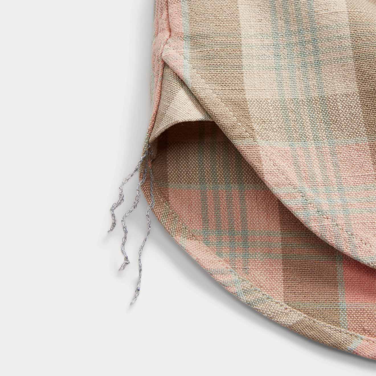 RRL by Ralph Lauren Plaid Woven Workshirt Pink Multi - Image 4