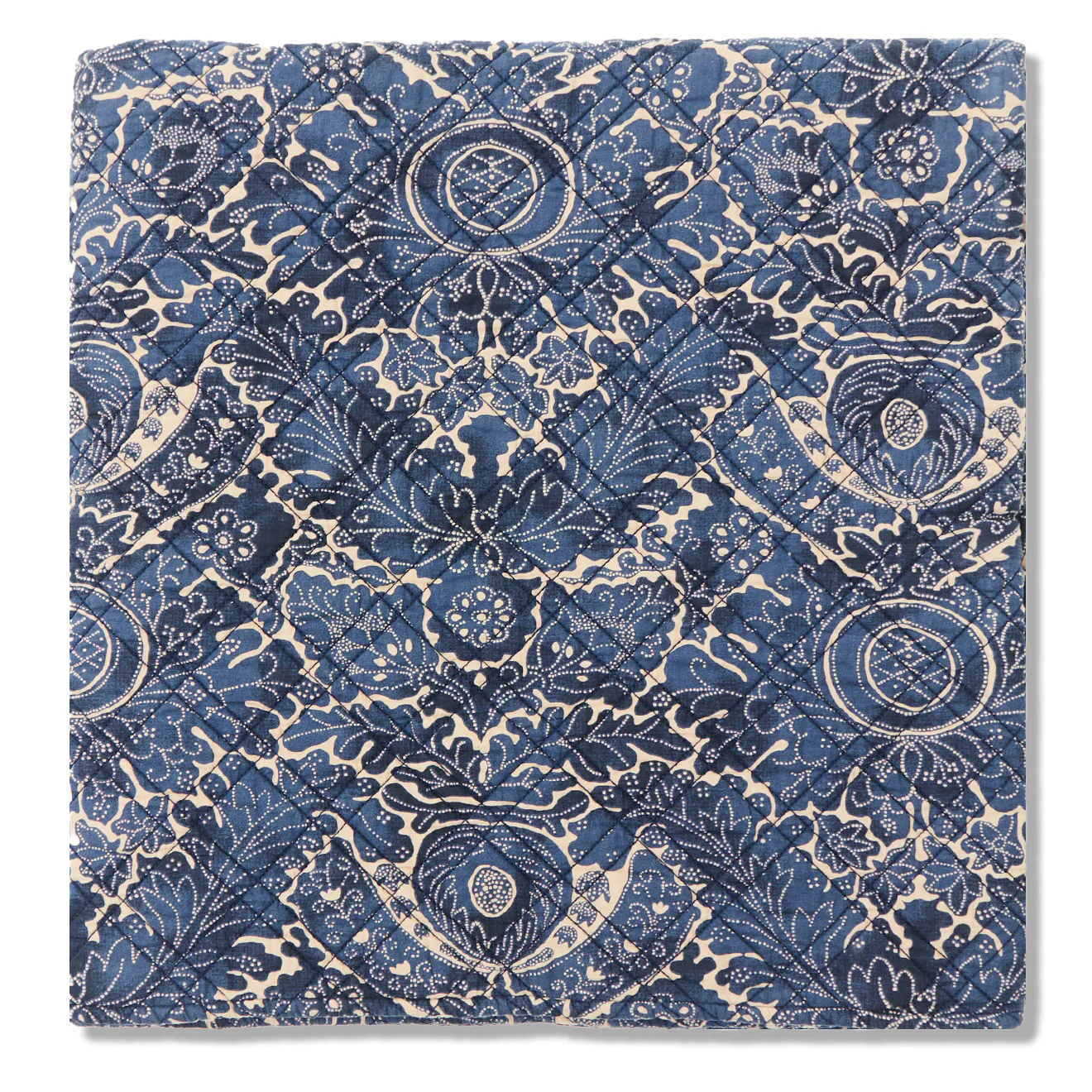 RRL by Ralph Lauren Queen Blanket Indigo / Cream - Image 2