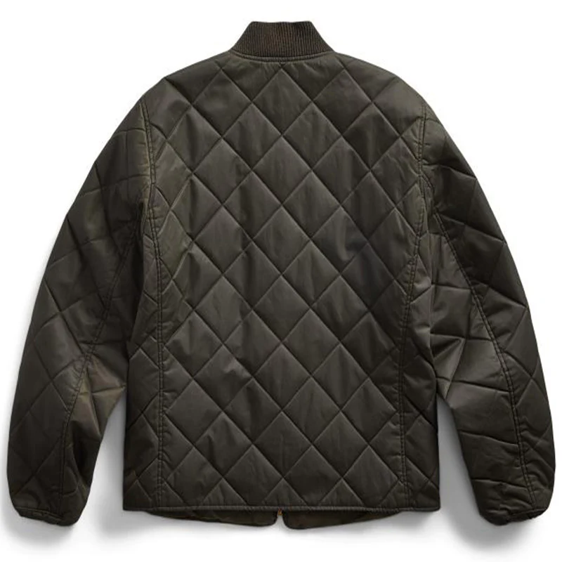 RRL by Ralph Lauren Quilted Twill Liner Jacket Vintage Black - Image 2