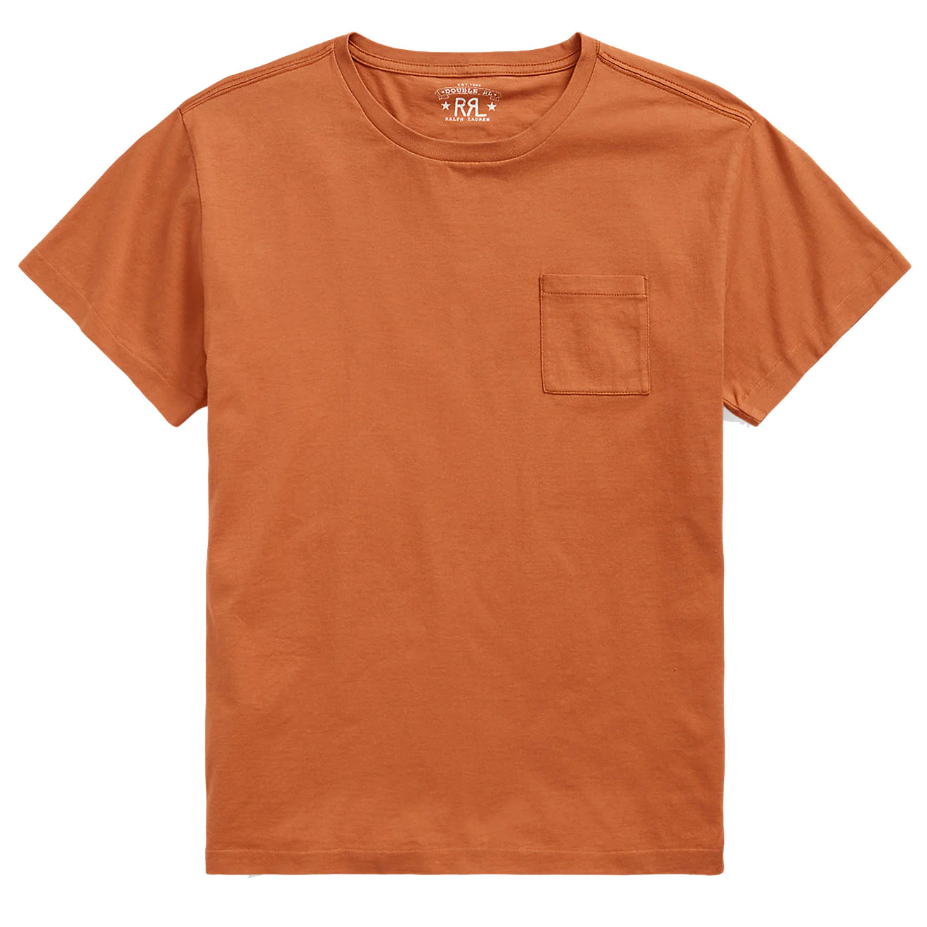 RRL by Ralph Lauren S/S Pocket T-Shirt Orange