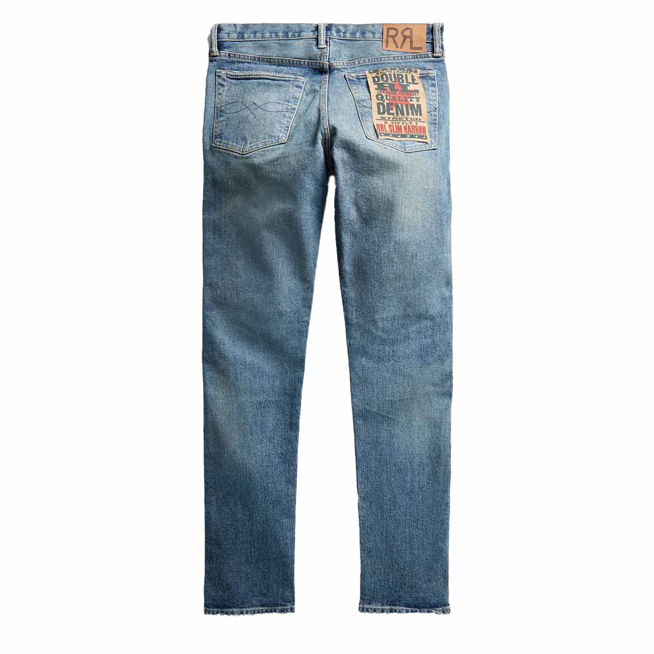RRL by Ralph Lauren Slim Fit Jeans Eakins Wash - Image 2