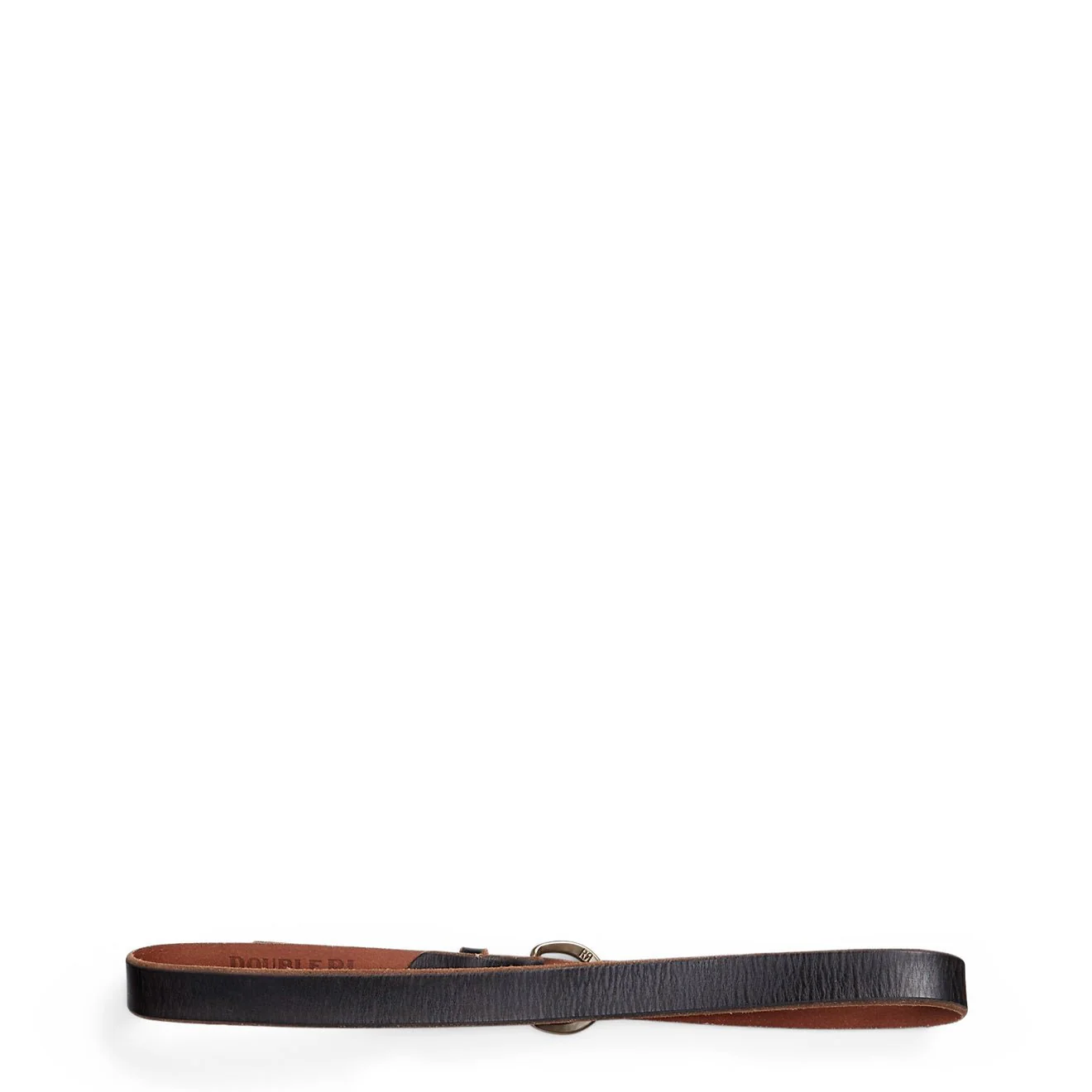 RRL By Ralph Lauren Tumbled Leather Belt Brown - Image 3
