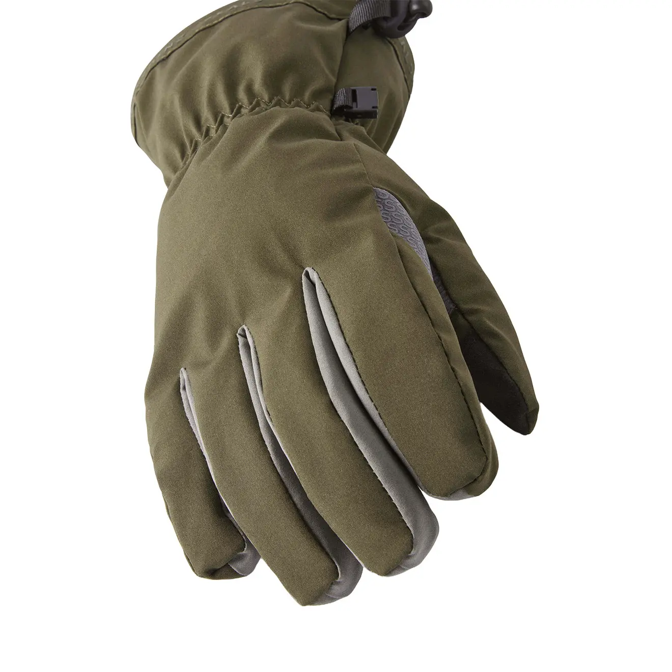 Sealskinz Drayton WP Lightweight Gauntlet Glove Olive - Image 3