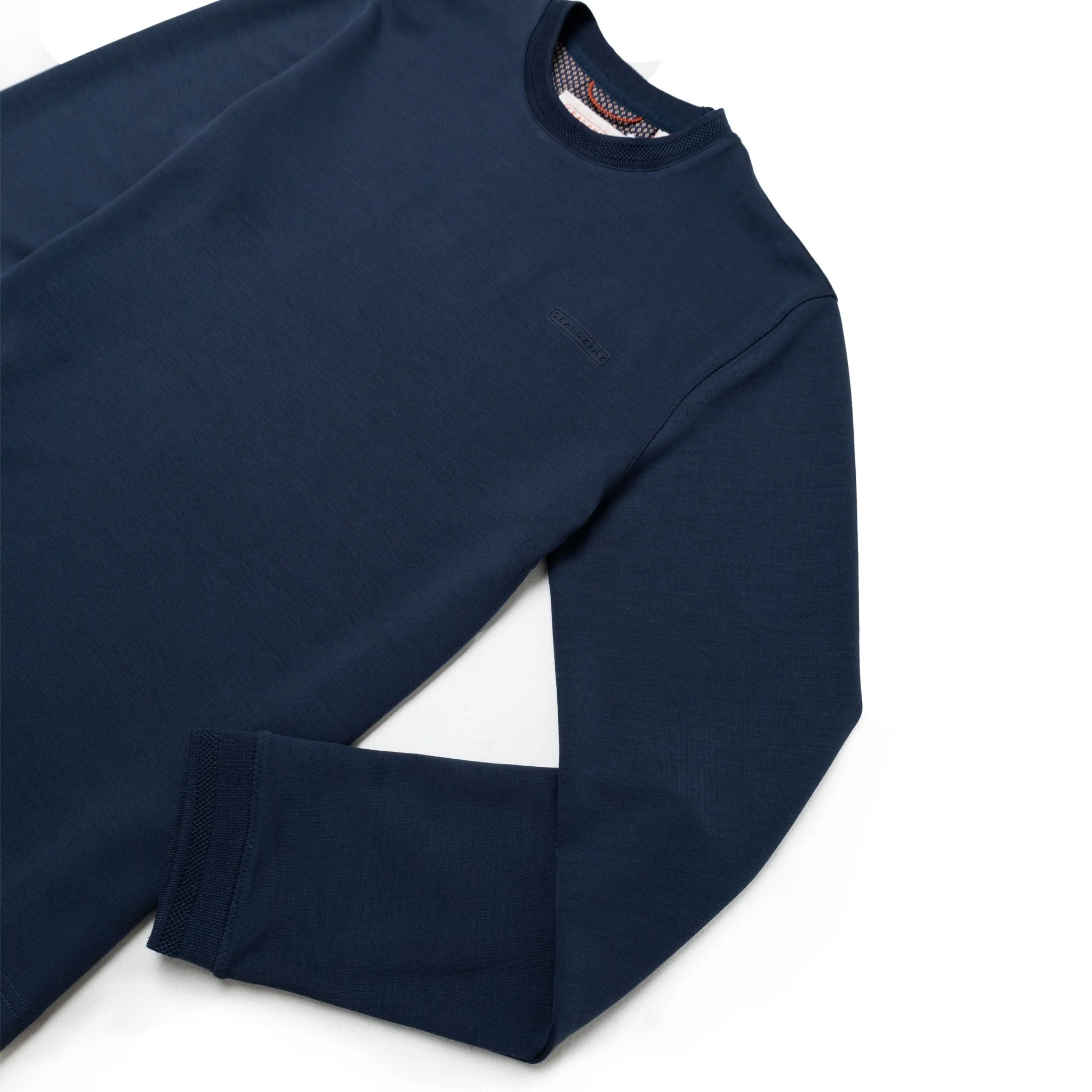 Sealskinz Dryemere LS Soft Touch T-Shirt Navy - Image 3