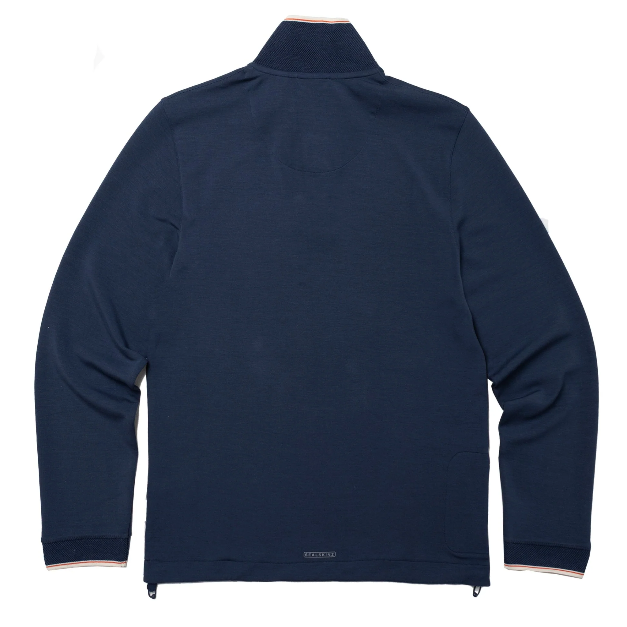 Sealskinz Saxthorpe Funnel Neck 1/2 Button top Navy - Image 2