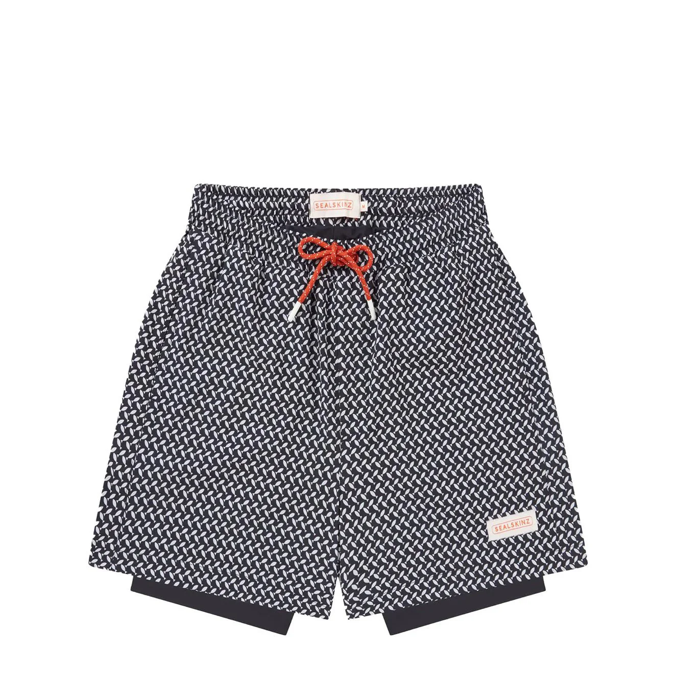Sealskinz Southwood Quick Dry Fish Print Swim short Navy