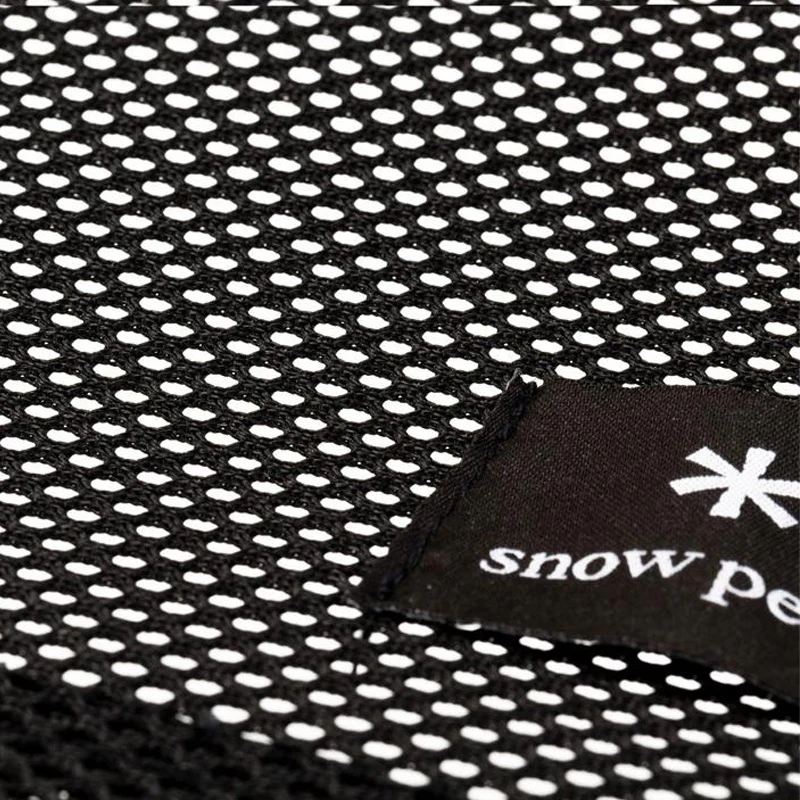 Snow Peak Mesh Folding Bench Black - Image 5