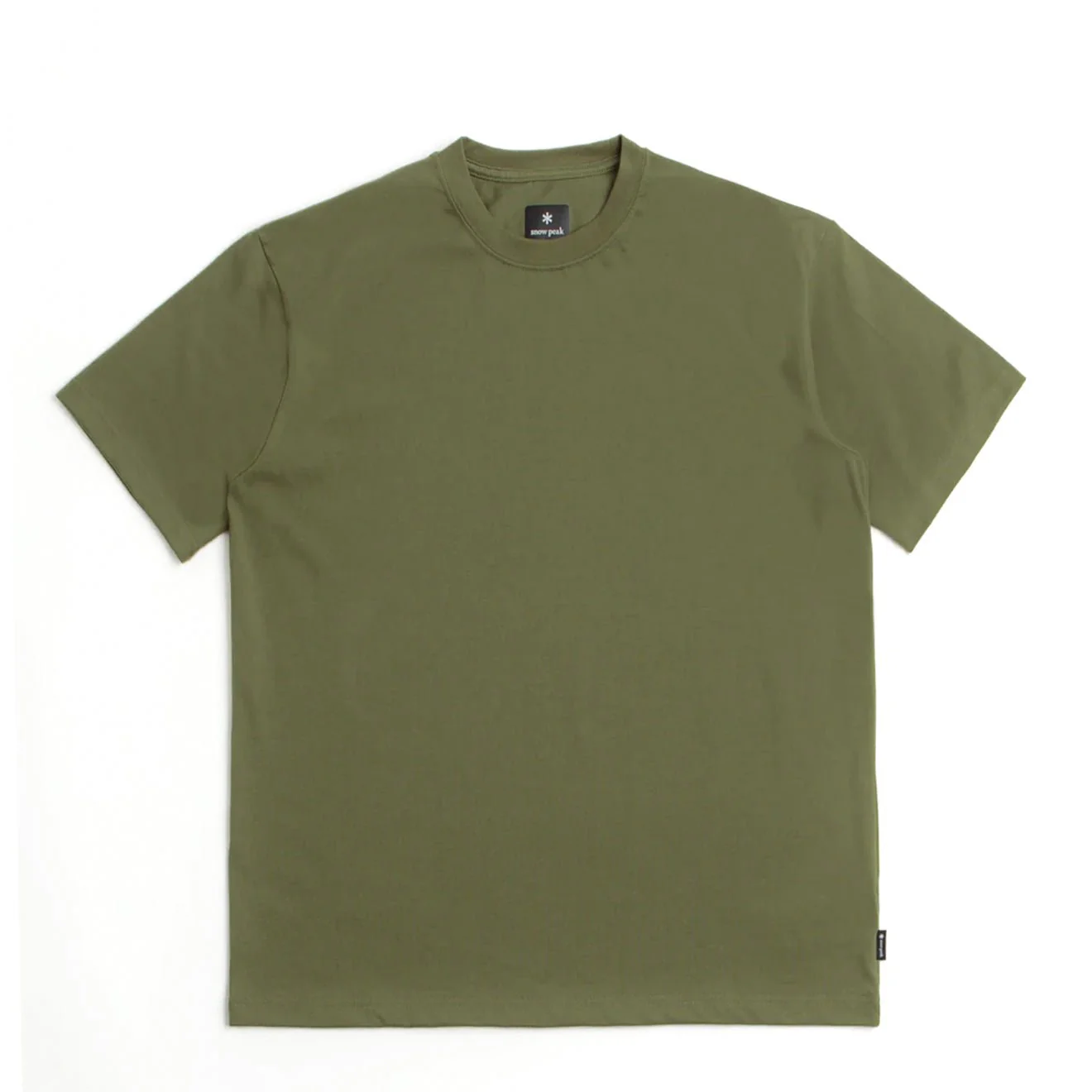 Snow Peak Standard Back Printed Logo T-Shirt Olive