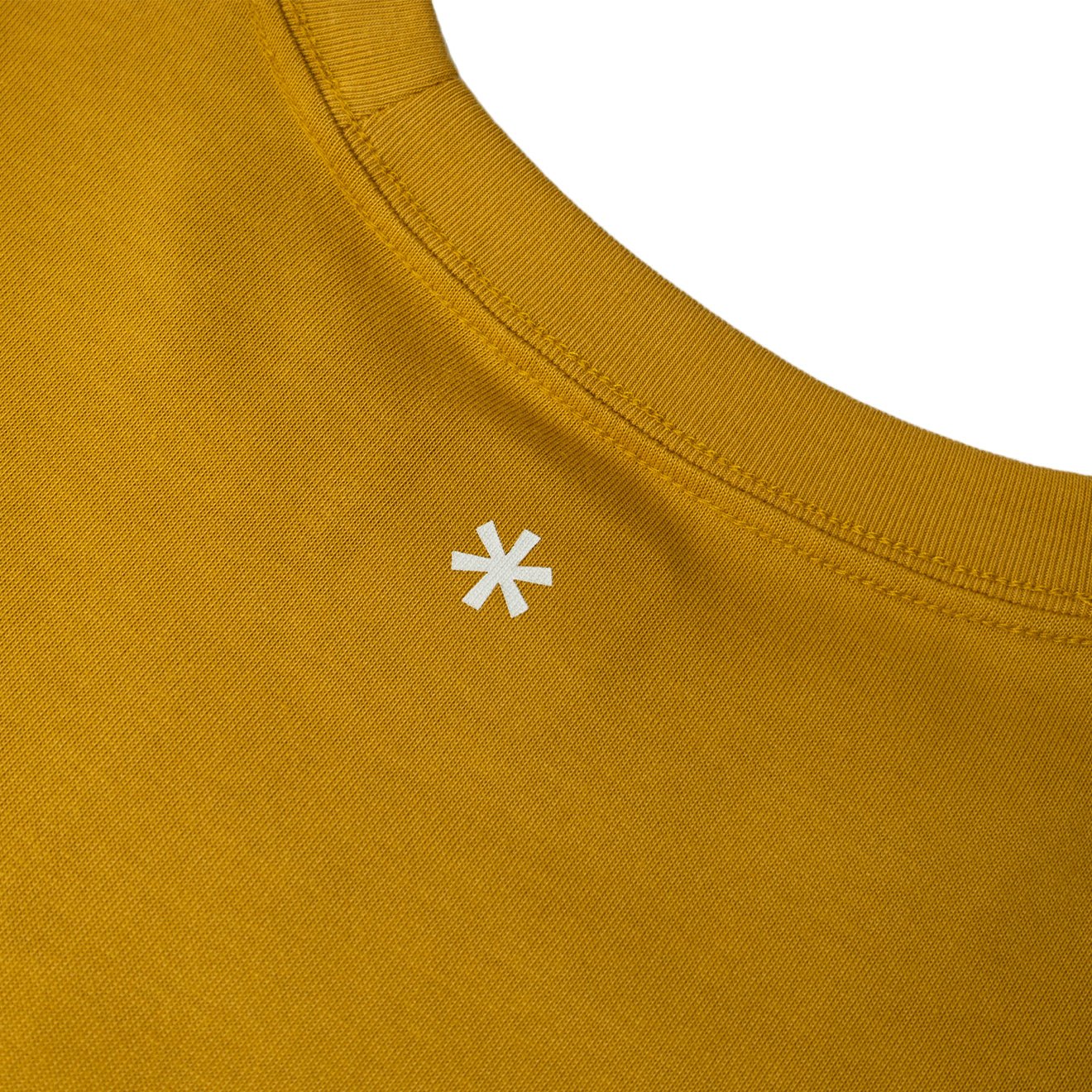 Snow Peak Standard Square Logo T-Shirt Yellow - Image 4
